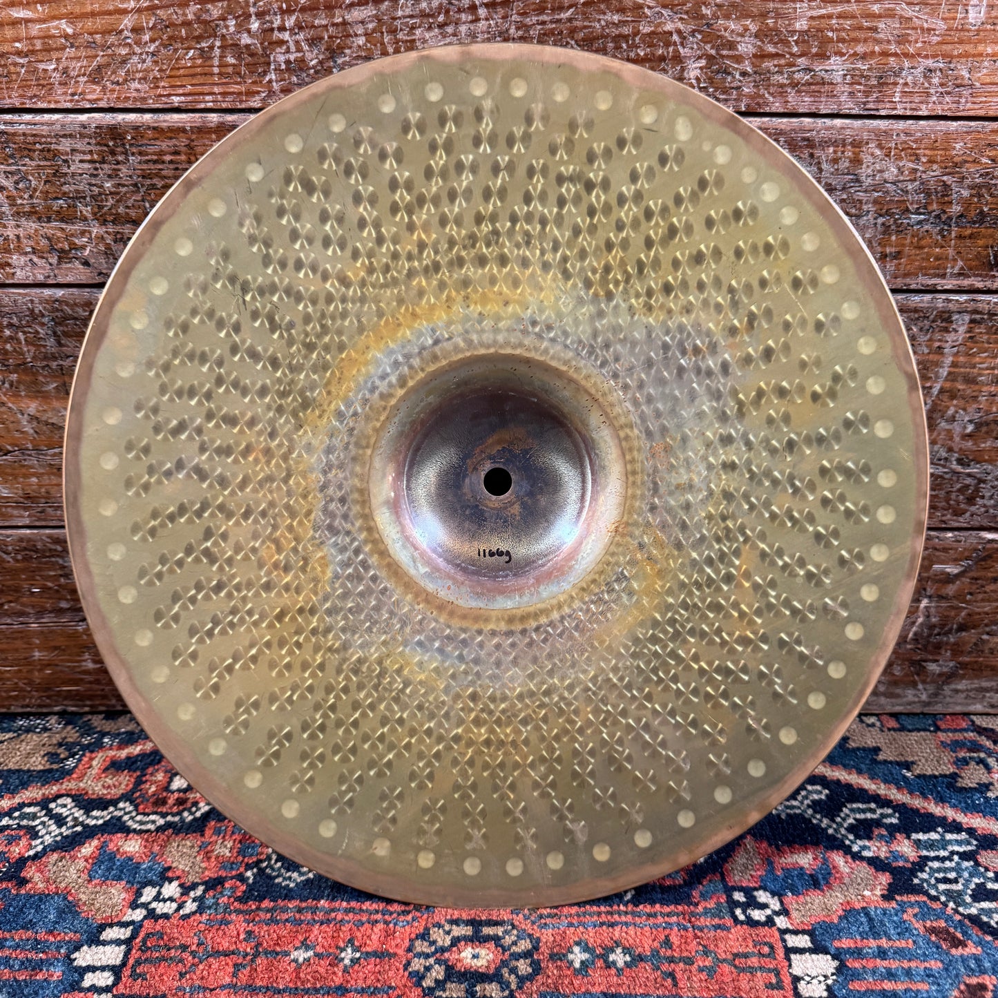14" Paiste Rude 1980s Hi-Hat Cymbal Pair 892g/1166g *Video Demo*