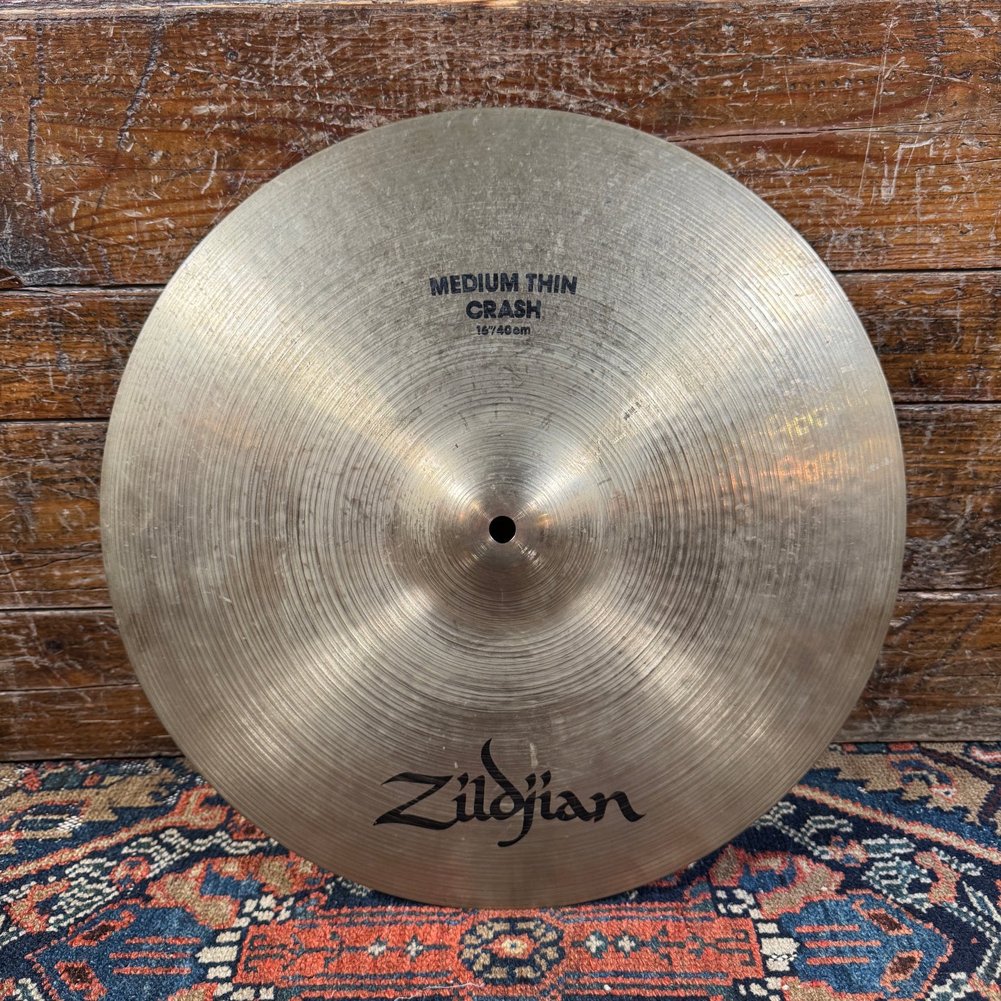 16" Zildjian A 1980s Medium Thin Crash Cymbal 1042g *Video Demo*