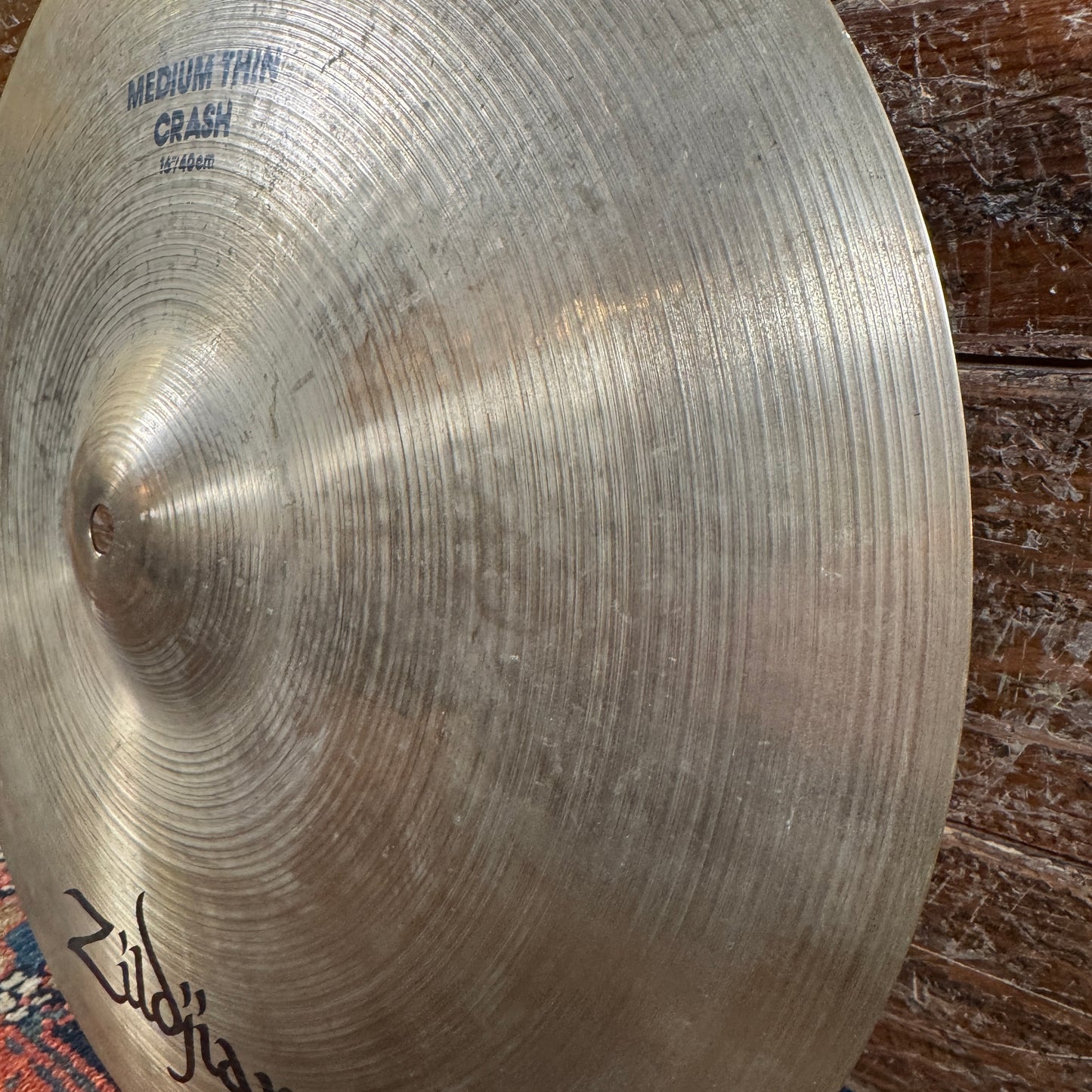 16" Zildjian A 1980s Medium Thin Crash Cymbal 1042g *Video Demo*