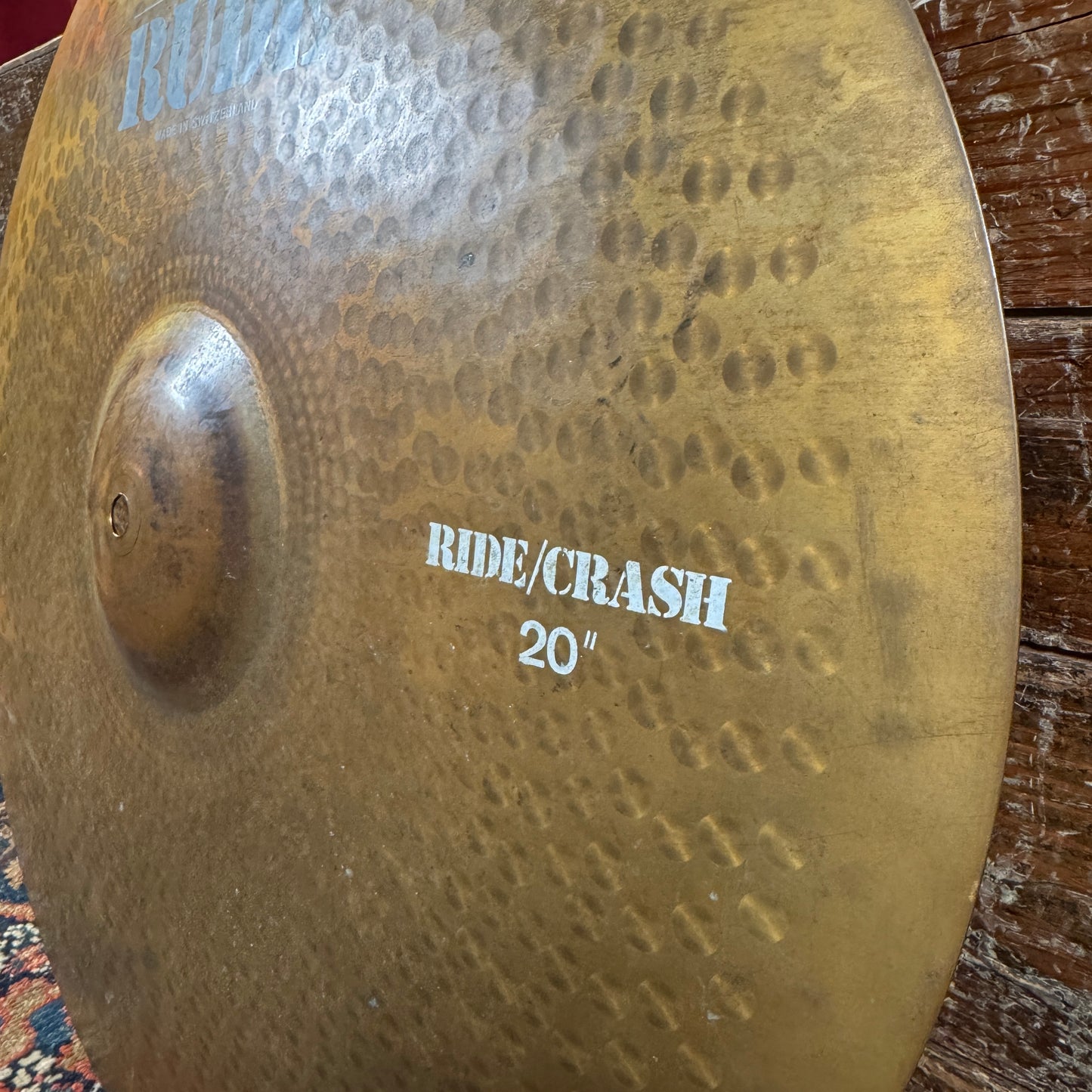 20" Paiste Rude 1980s Ride / Crash Cymbal 2406g *Video Demo*