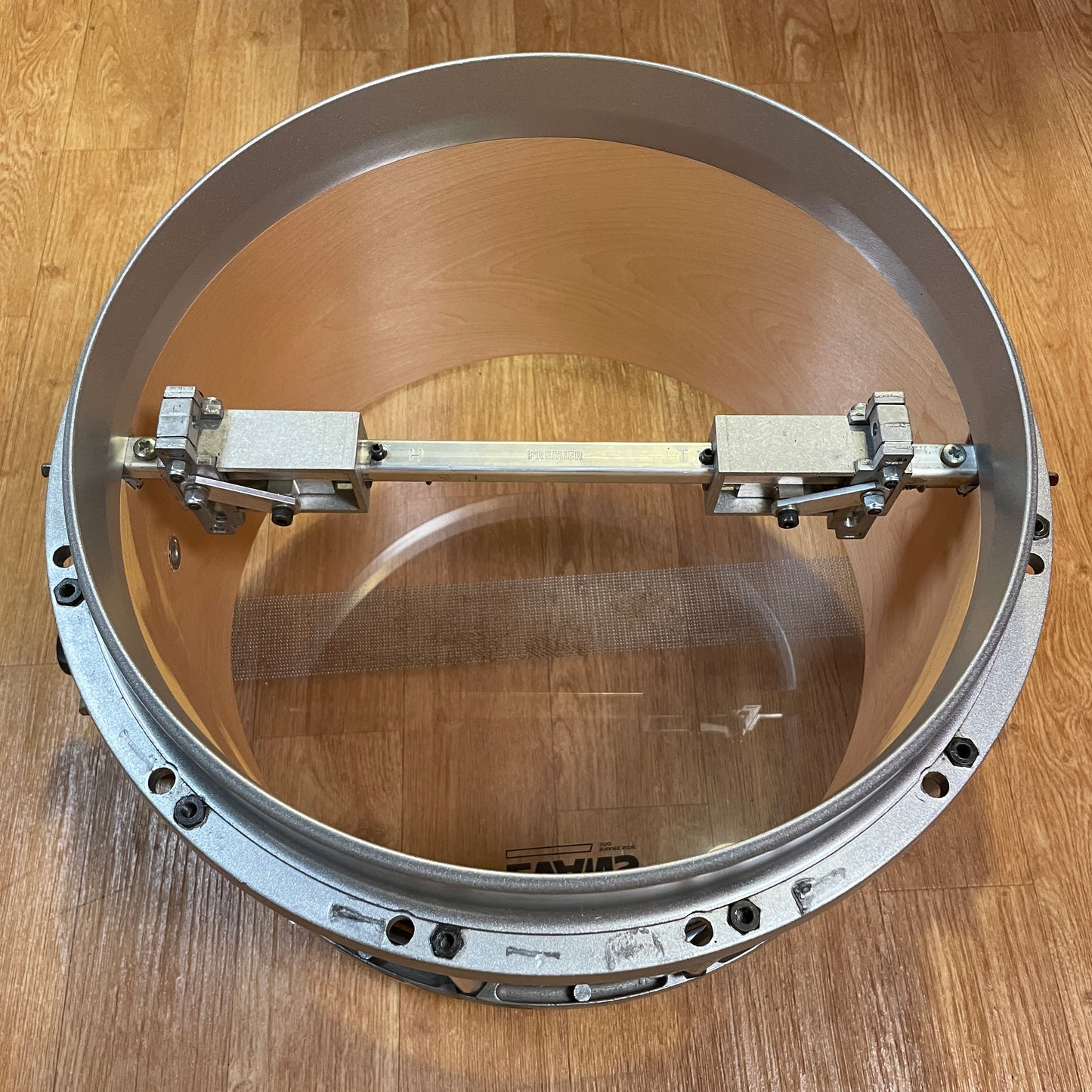 Premier 7x14 HTS 400 Marching Snare Drum Ebony Black