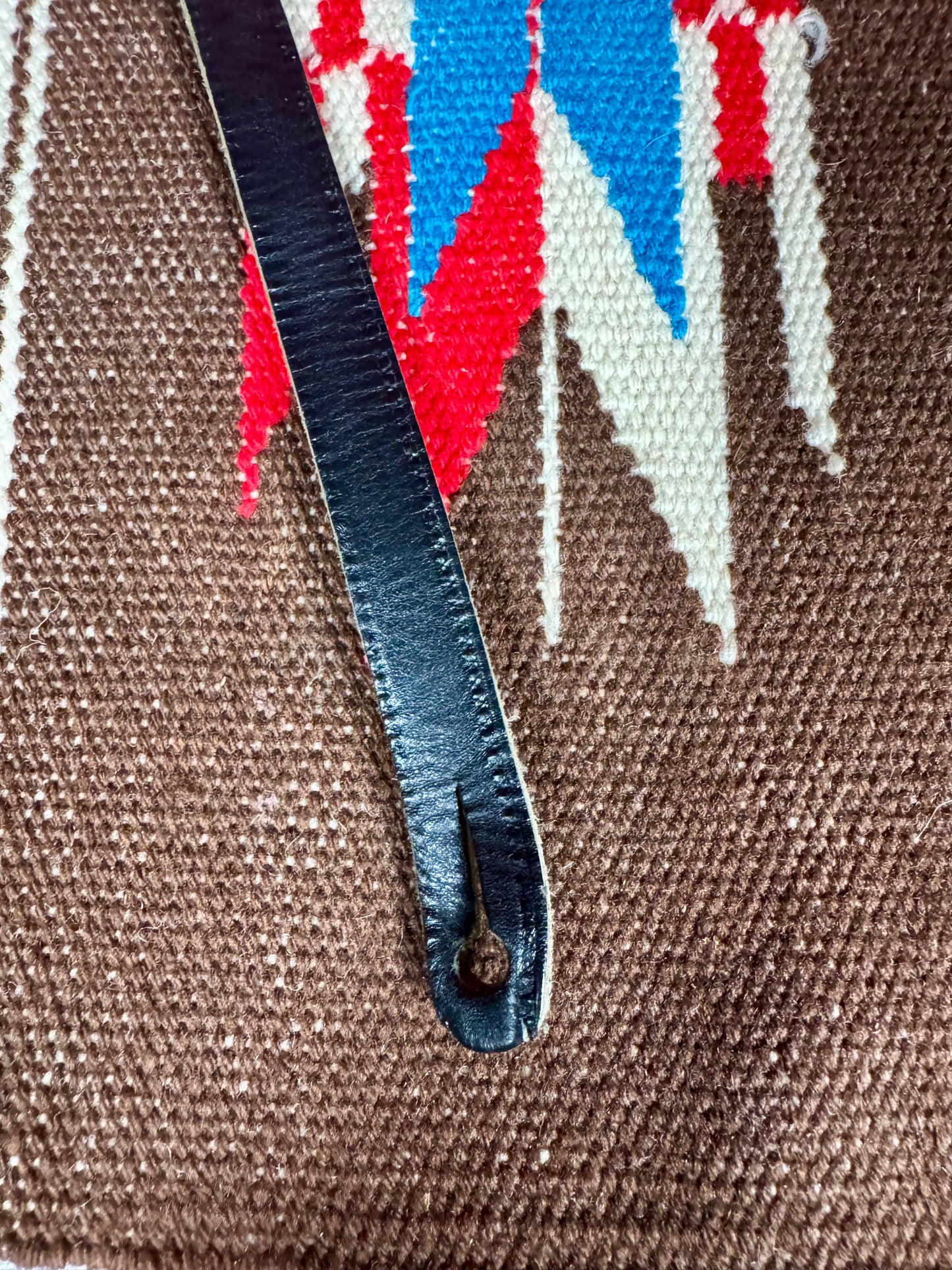 Fender Super Deluxe Vintage-Style Leather Guitar Strap Black