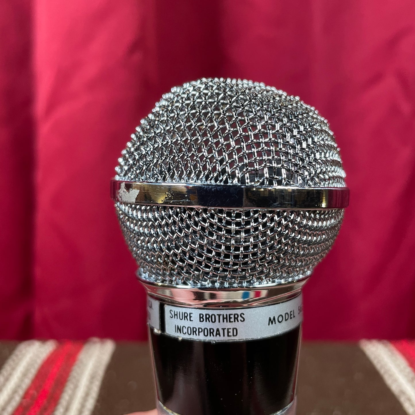 Vintage Shure Unisphere I 565 Dynamic Microphone - Freddy Mercury Model