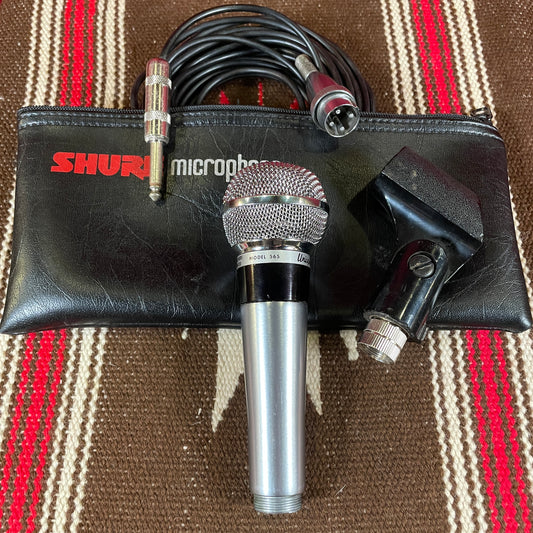 Vintage Shure Unisphere I 565 Dynamic Microphone - Freddy Mercury Model