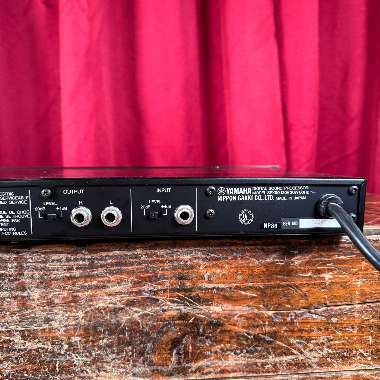 Yamaha SPX90 Multi Effects Rack Processor w/ Original Manual