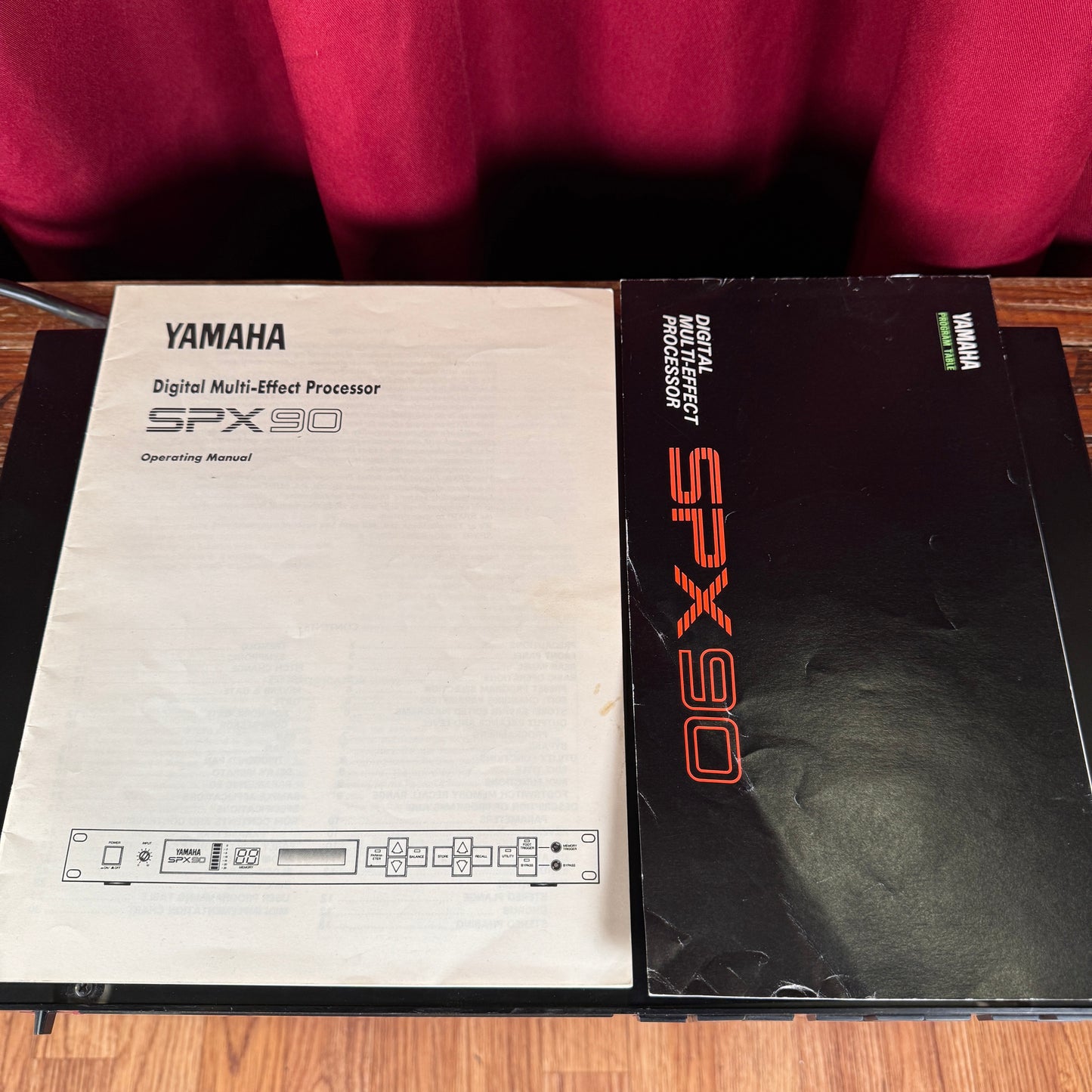 Yamaha SPX90 Multi Effects Rack Processor w/ Original Manual
