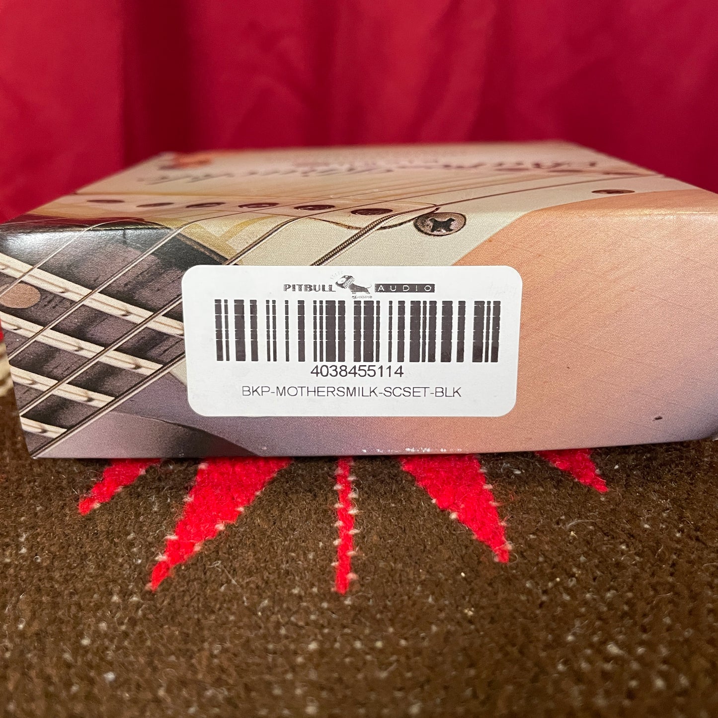 Bare Knuckle Mother's Milk Strat Single Coil RWRP '56 Vintage Stagger Pickup Set - Black