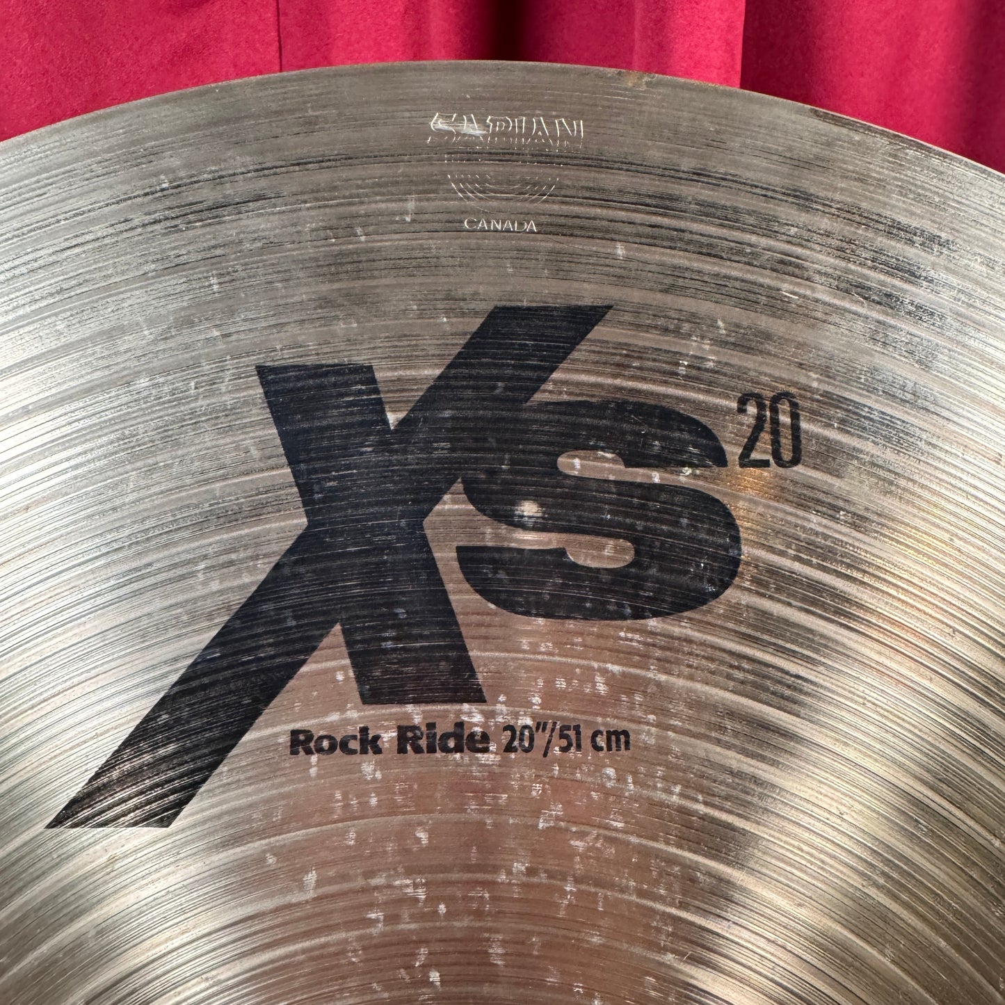 20" Sabian XS20 Rock Ride Cymbal 2834g *Video Demo*