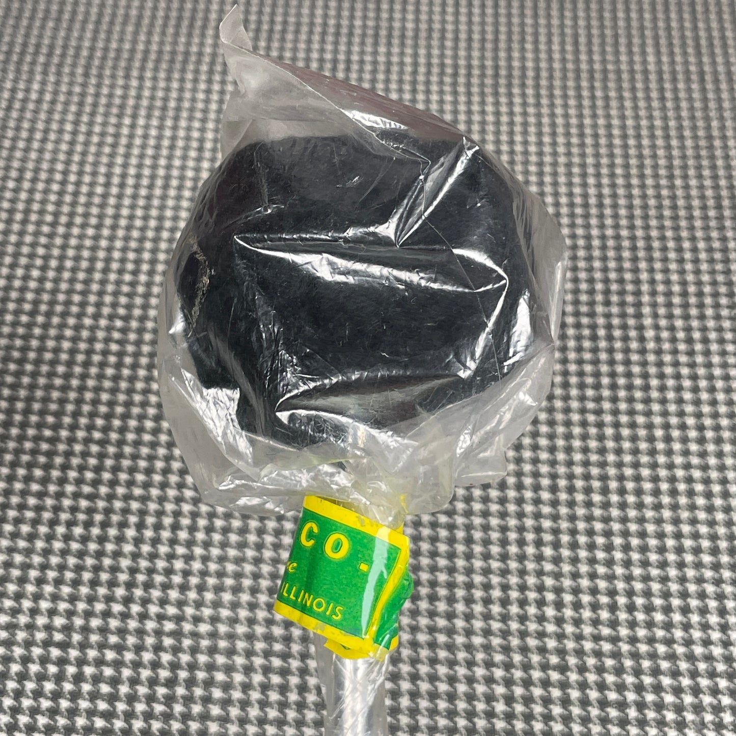 Vintage Ludwig No. 1285 Black Soft Pile Bass Drum Beater NOS Lambs Wool