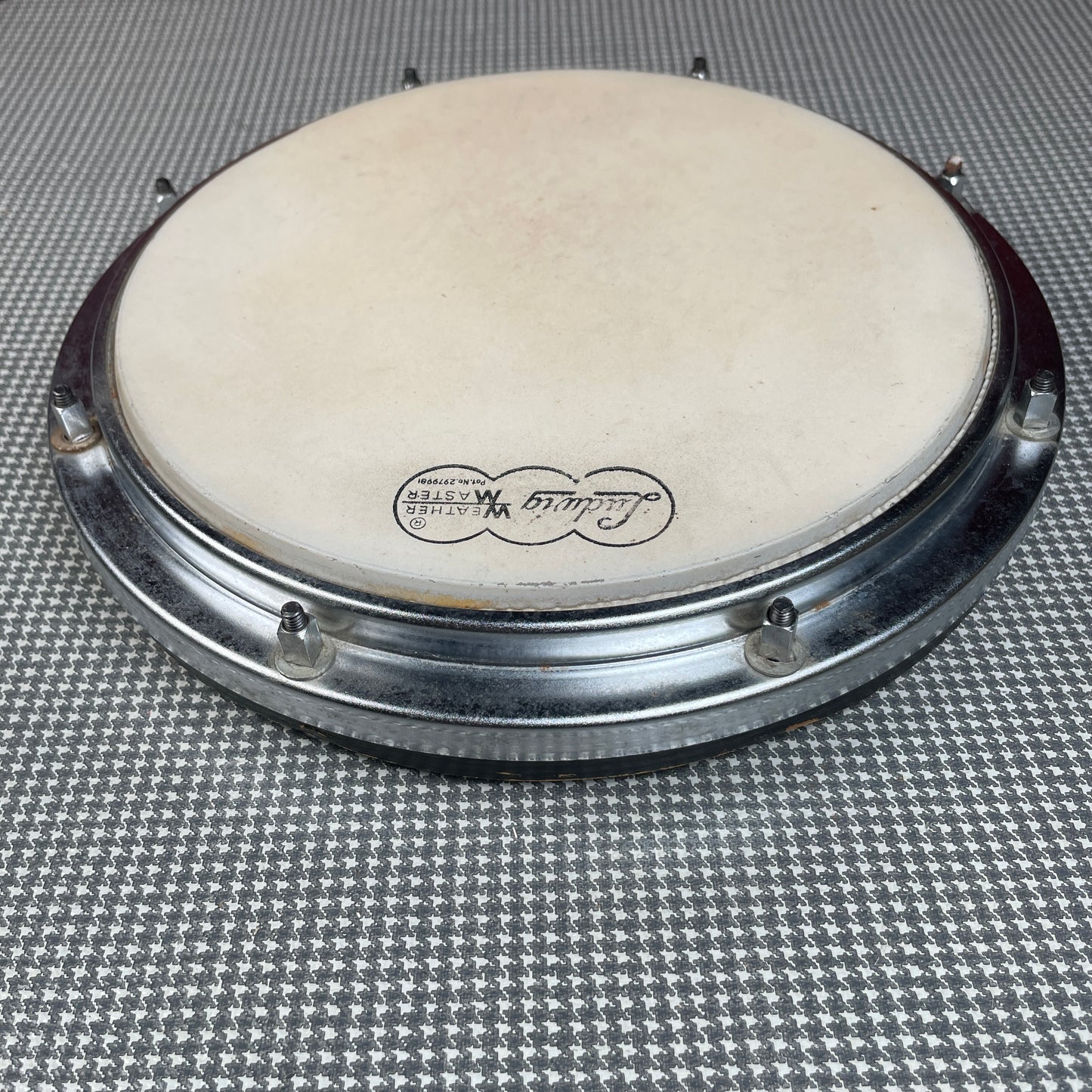1960s Ludwig 8" Tunable Practice Pad No. 359 Script Logo