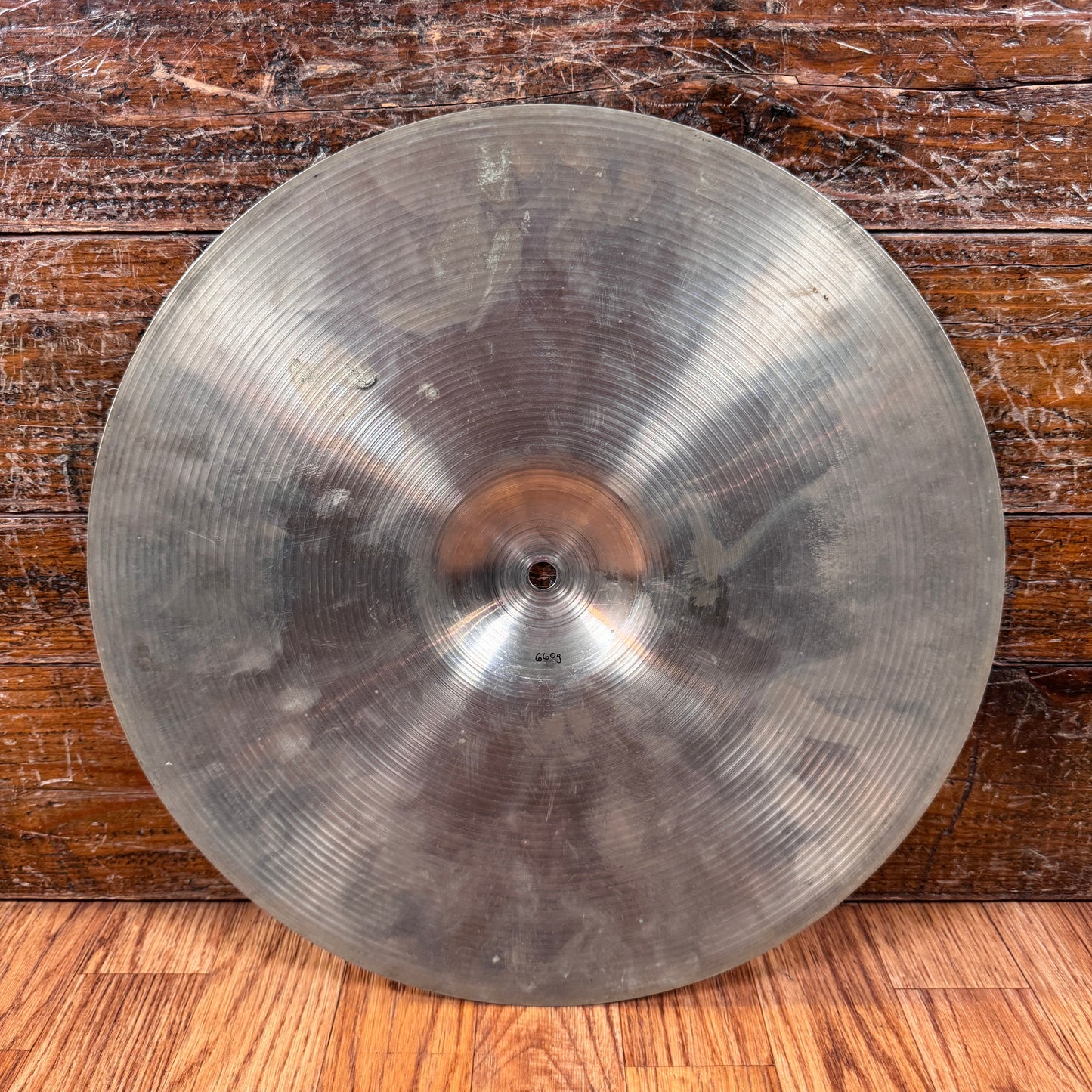 15" Paiste 1950s Ludwig Standard 3-Star Crash / Hi-Hat Single Cymbal 660g Swiss