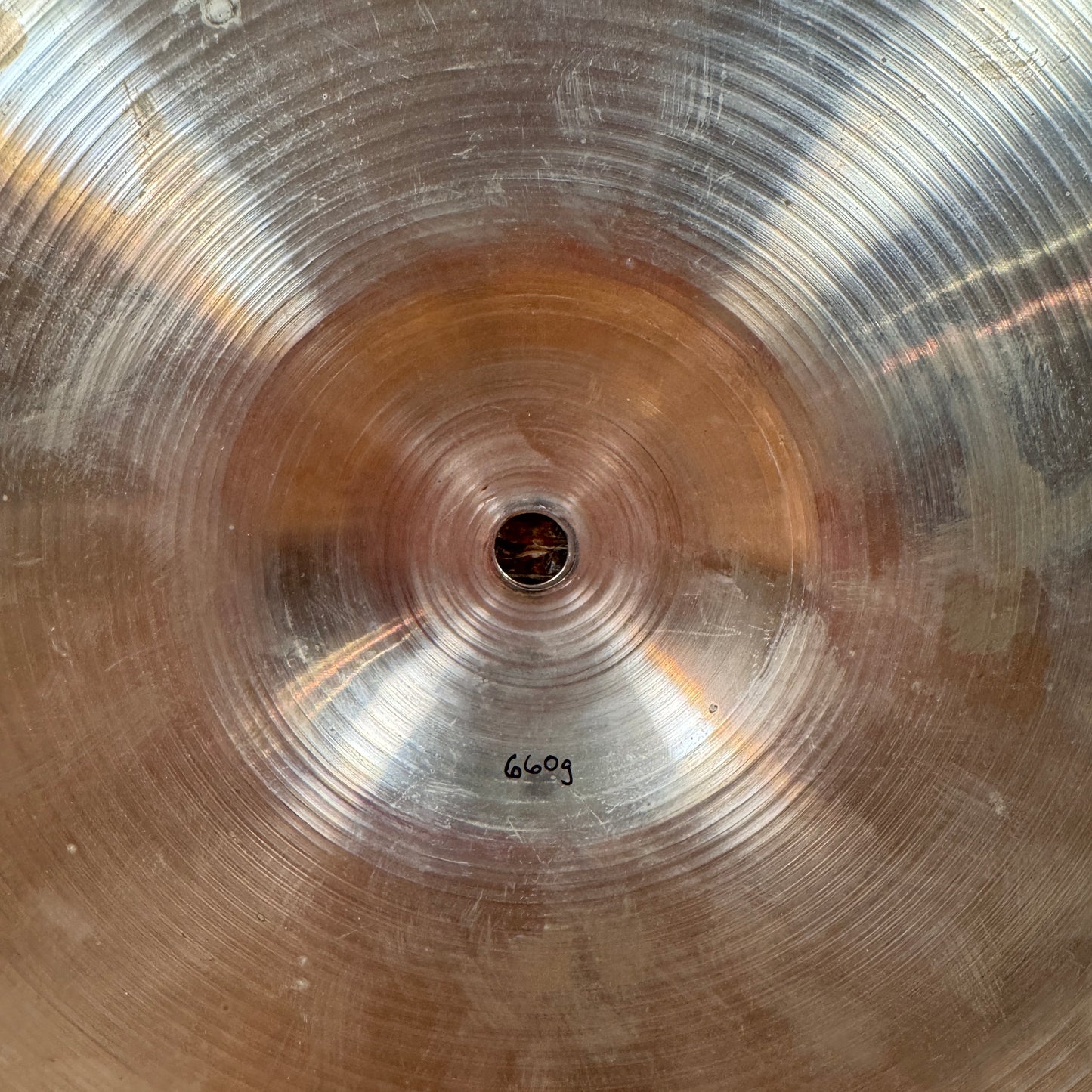 15" Paiste 1950s Ludwig Standard 3-Star Crash / Hi-Hat Single Cymbal 660g Swiss