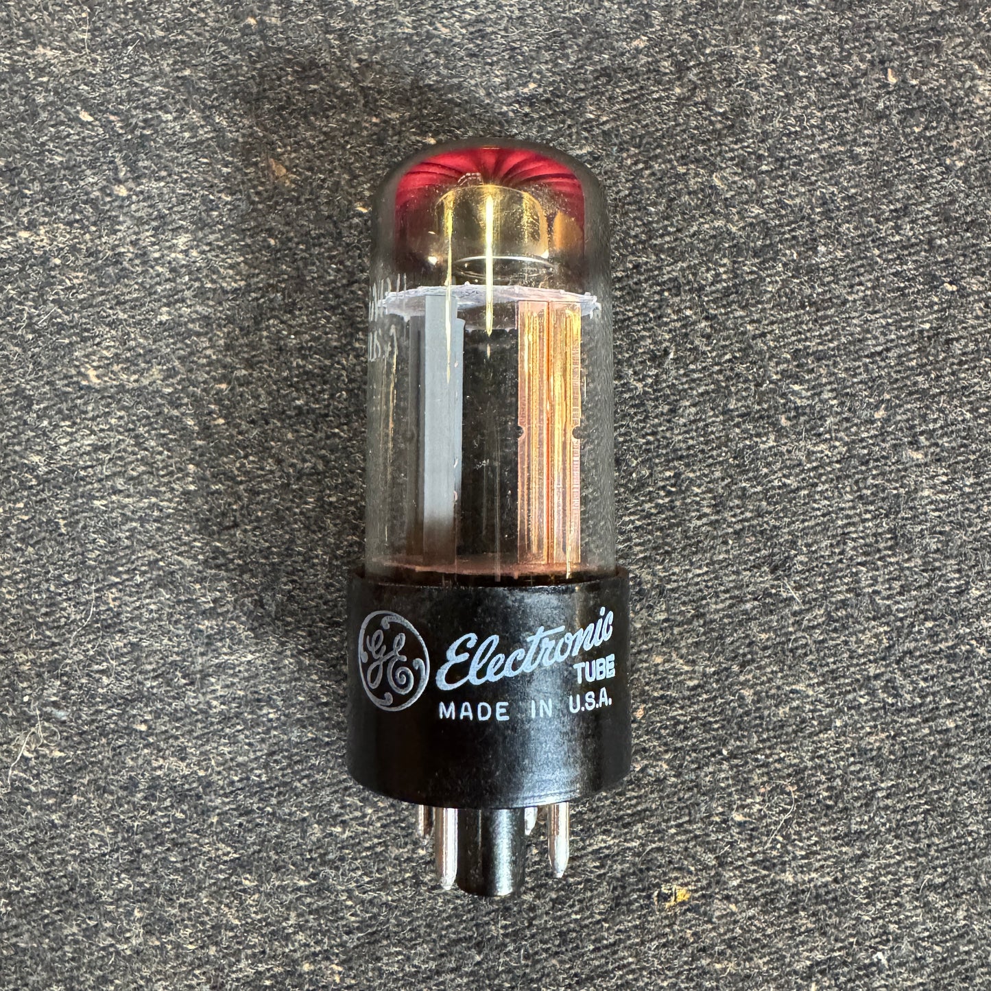 Vintage GE Copper Clad 5AR4 / GZ34 Rectifier Tube Valve General Electric #211
