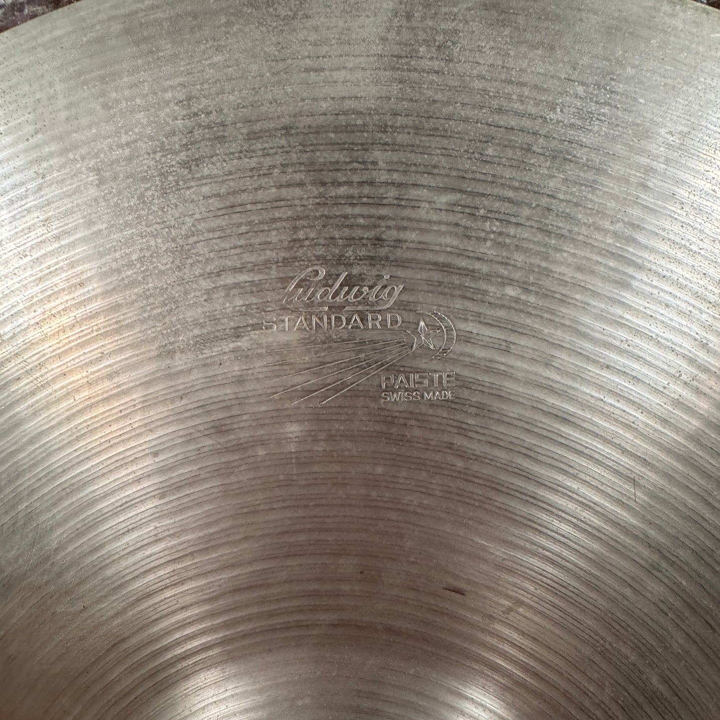 16" Paiste 1960s Ludwig Standard Crash Cymbal 910g Swiss