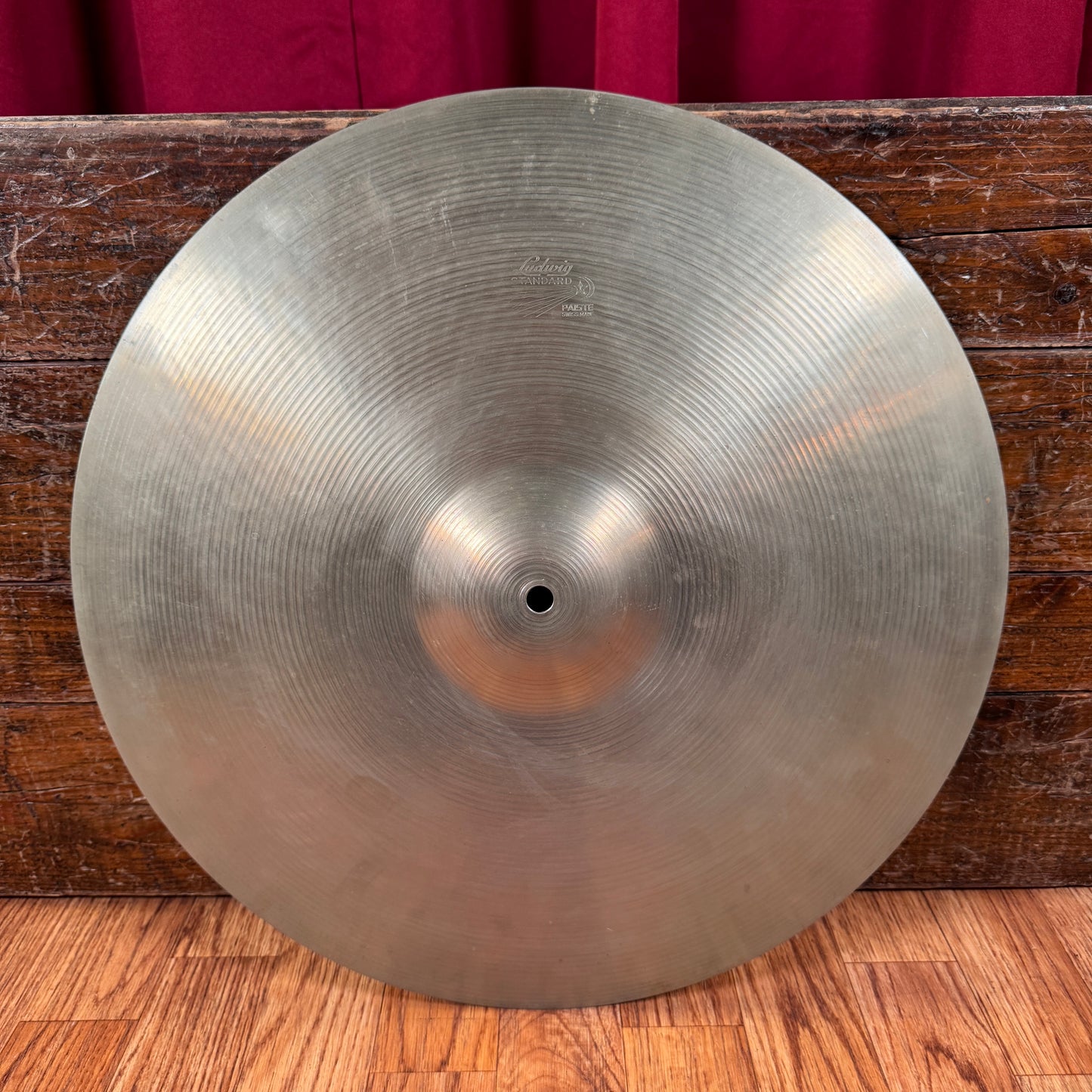 18" Paiste 1960s Ludwig Standard Crash Ride Cymbal 1242g Swiss