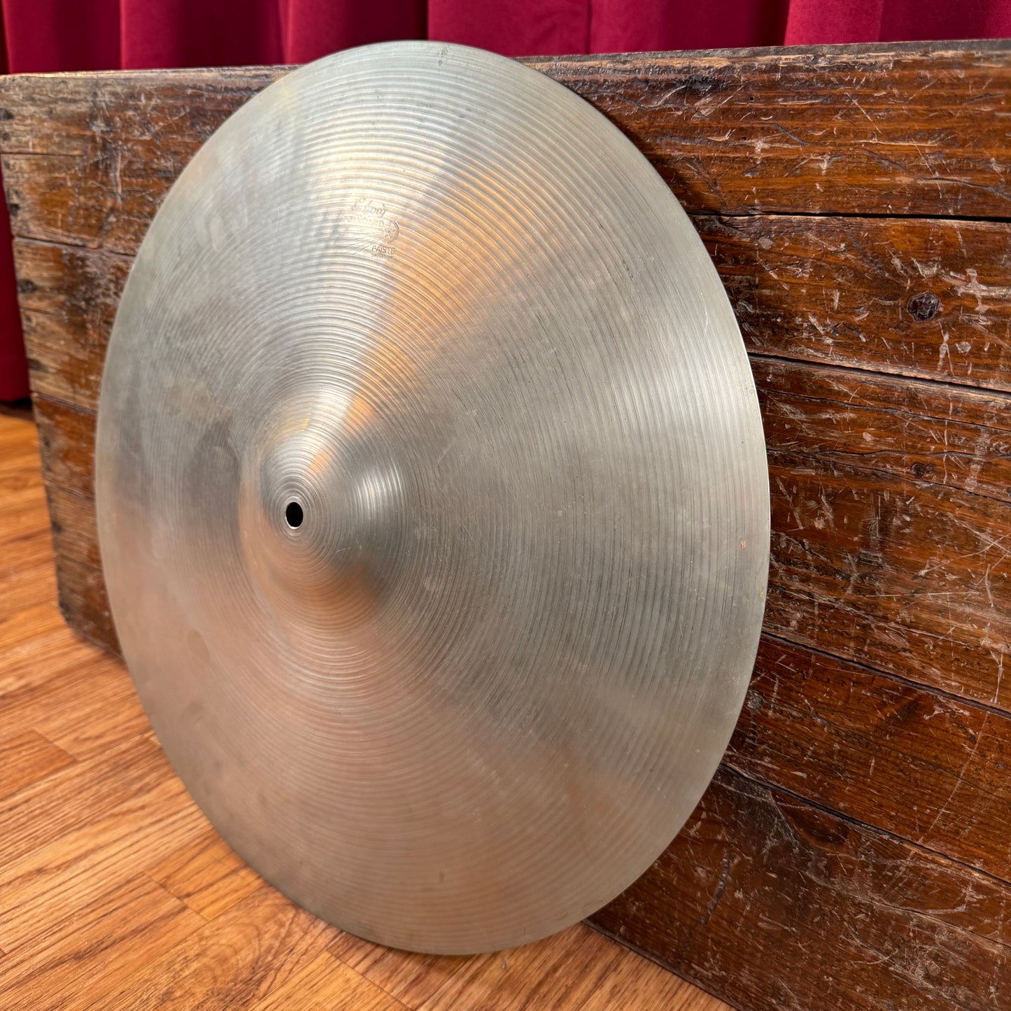 18" Paiste 1960s Ludwig Standard Crash Ride Cymbal 1242g Swiss