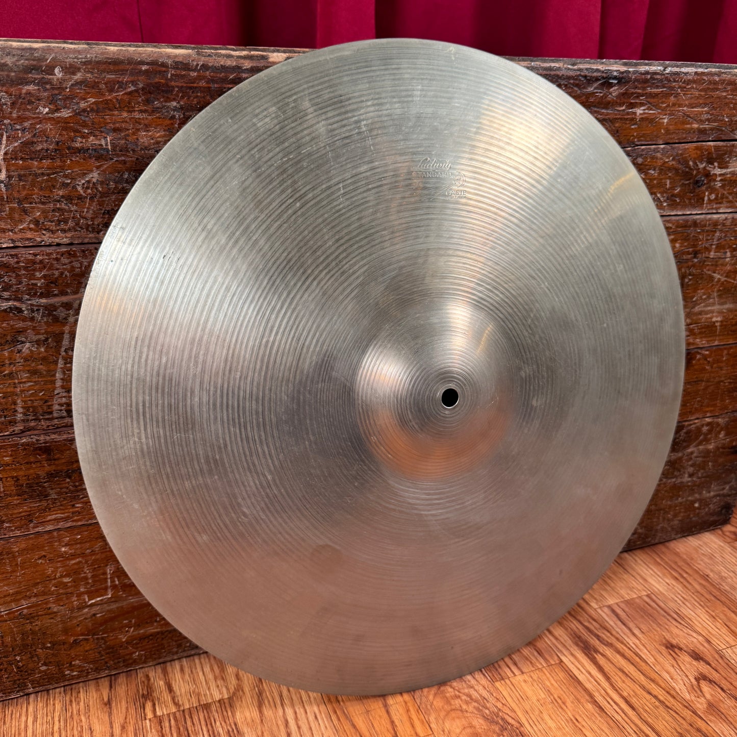 18" Paiste 1960s Ludwig Standard Crash Ride Cymbal 1242g Swiss