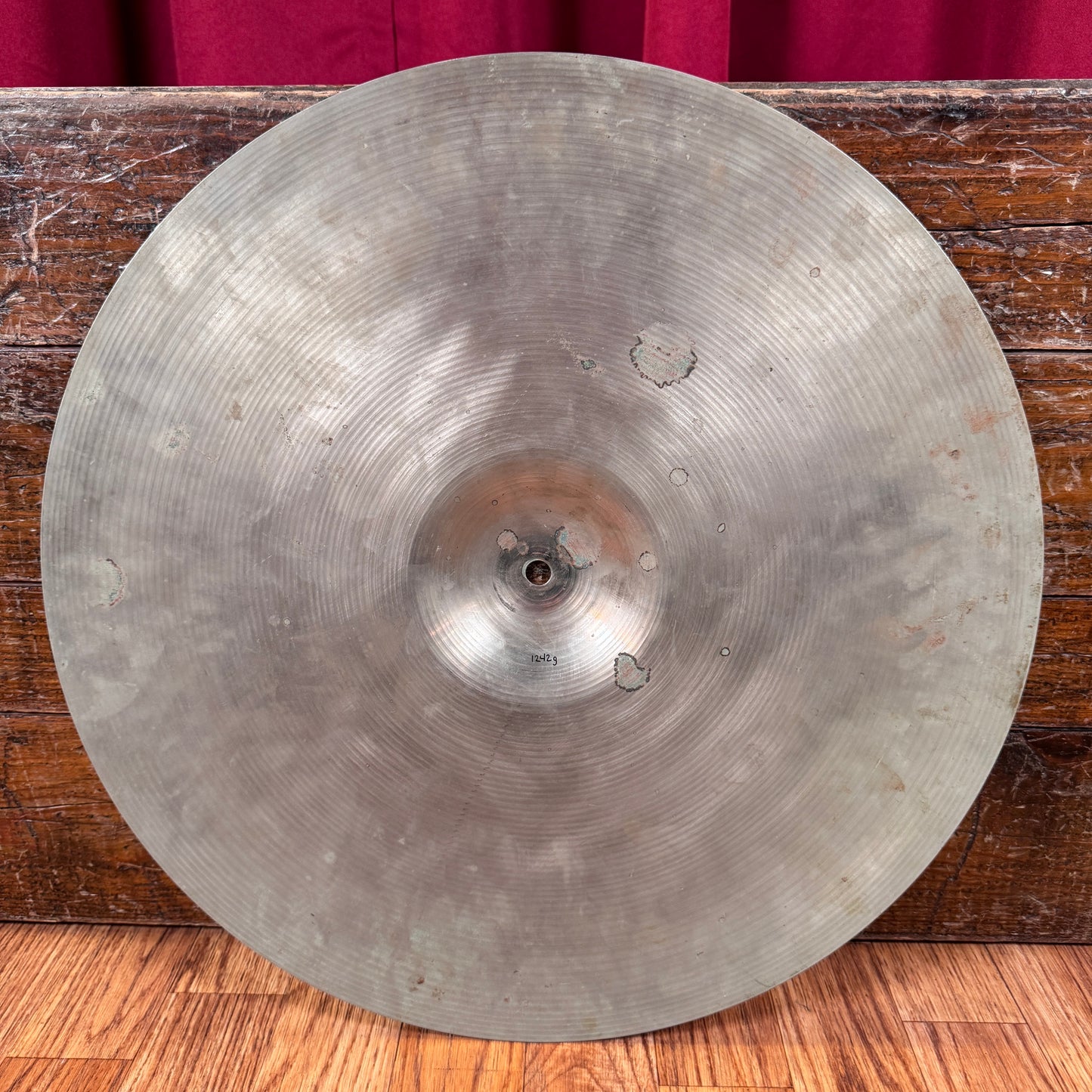 18" Paiste 1960s Ludwig Standard Crash Ride Cymbal 1242g Swiss