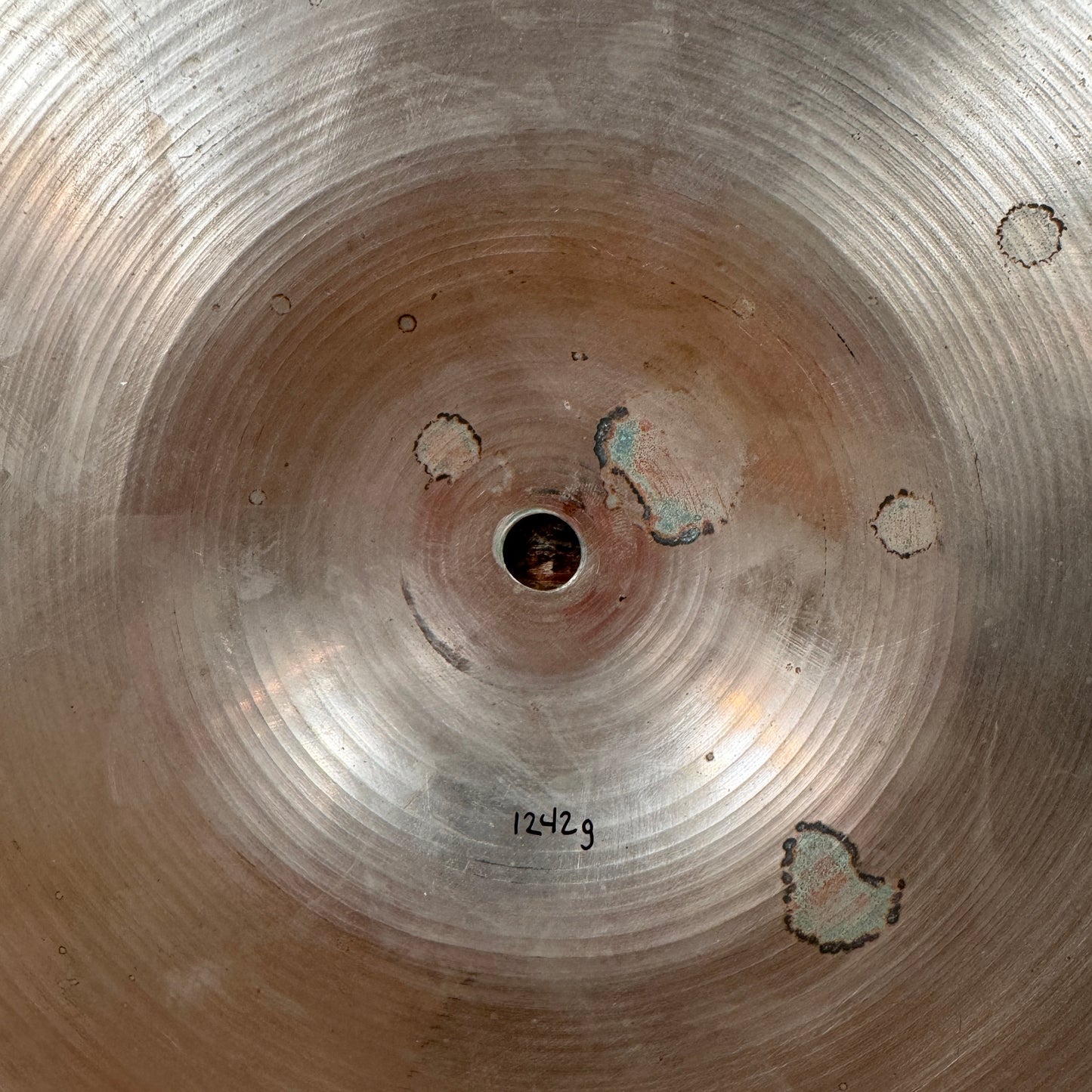 18" Paiste 1960s Ludwig Standard Crash Ride Cymbal 1242g Swiss