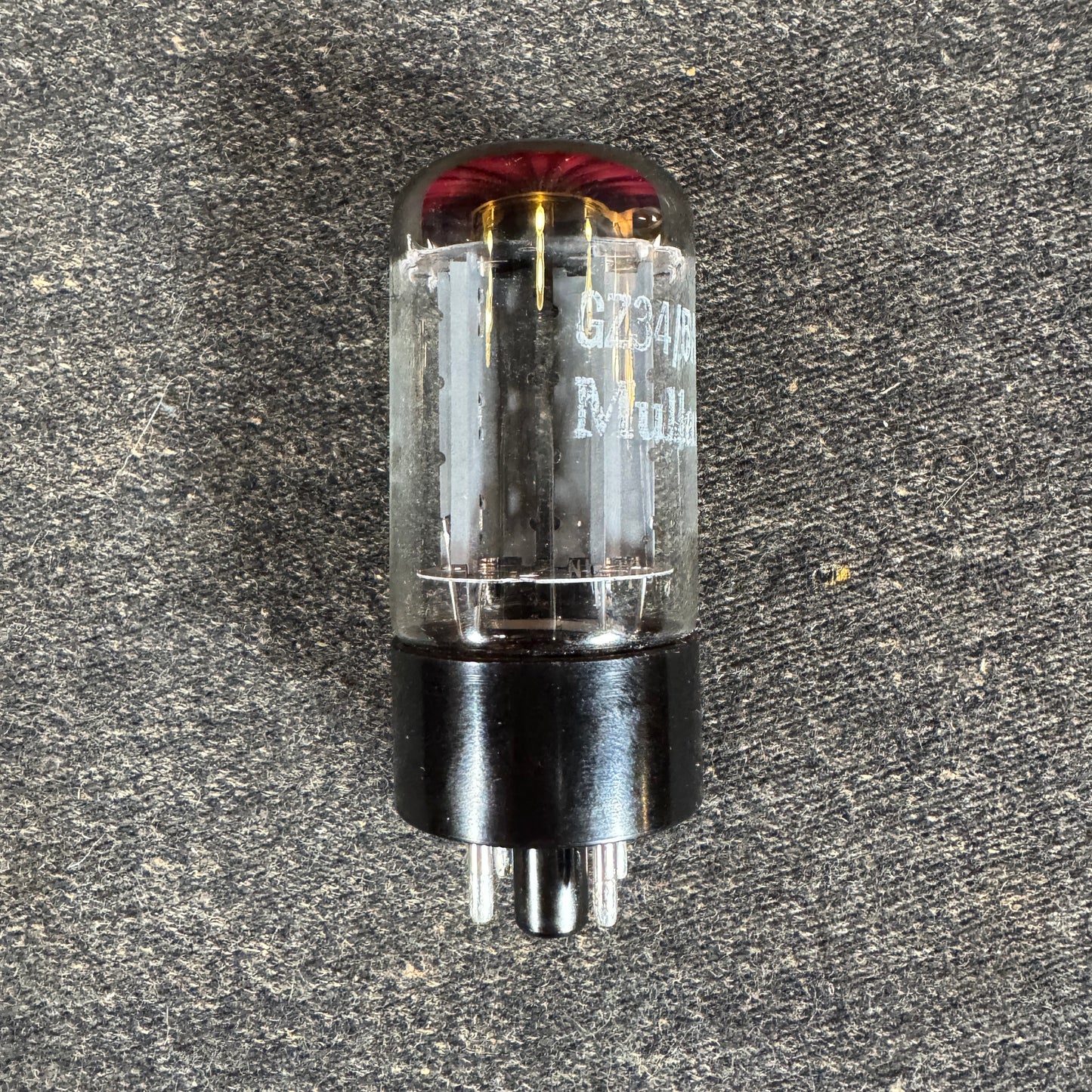 Vintage Mullard 5AR4 / GZ34 Rectifier Tube Valve Blackburn Factory #216