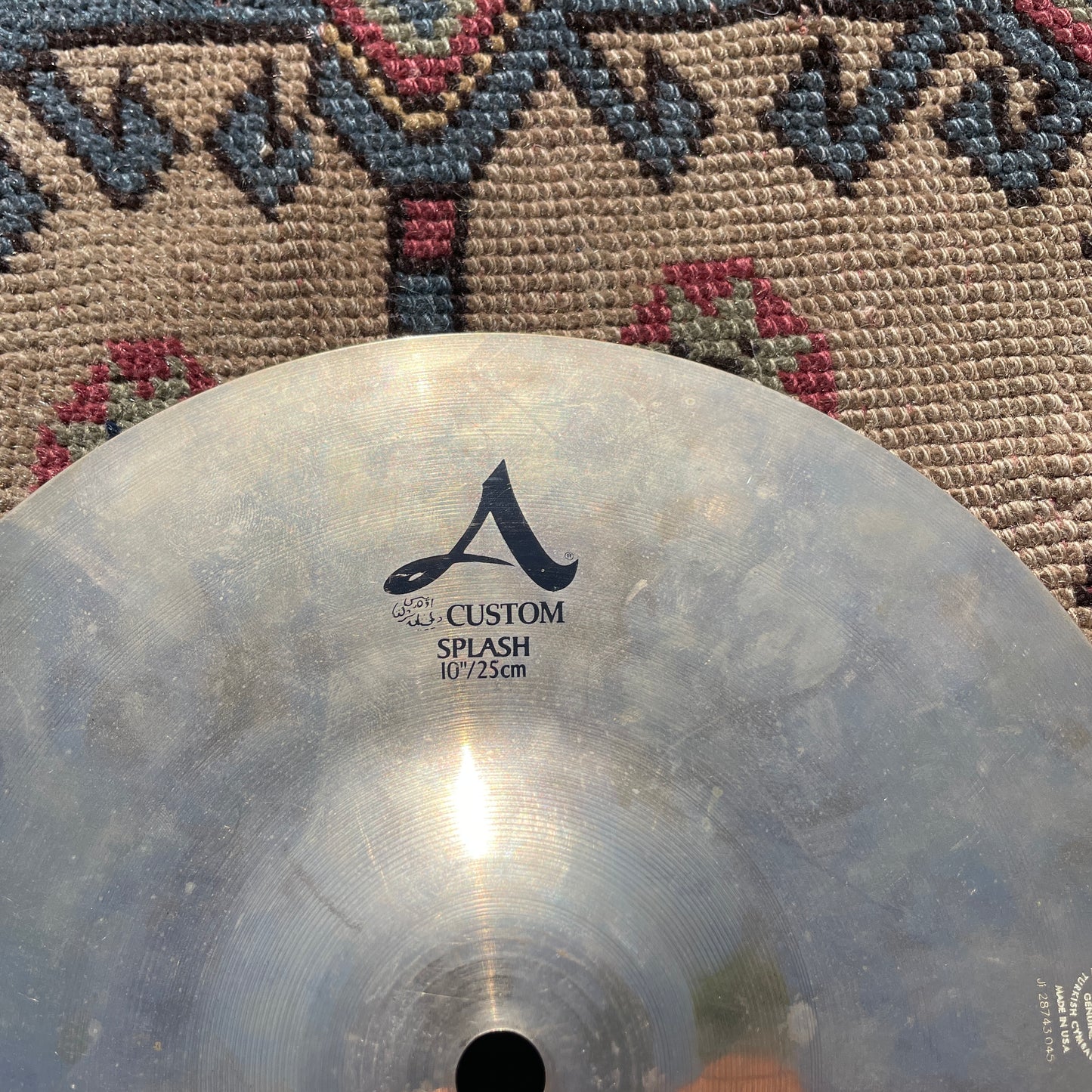10" Zildjian A Custom Splash Brilliant 284g *Video Demo*