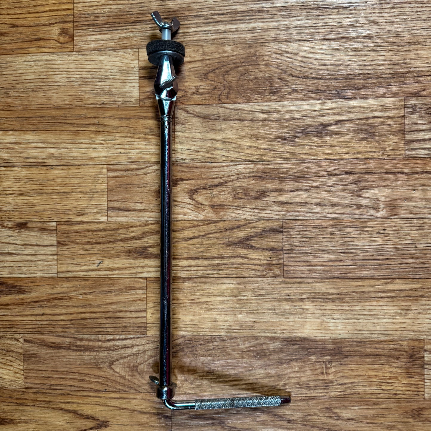 1960s Ludwig No. 1372C Telescoping L-Arm Cymbal Holder Chrome