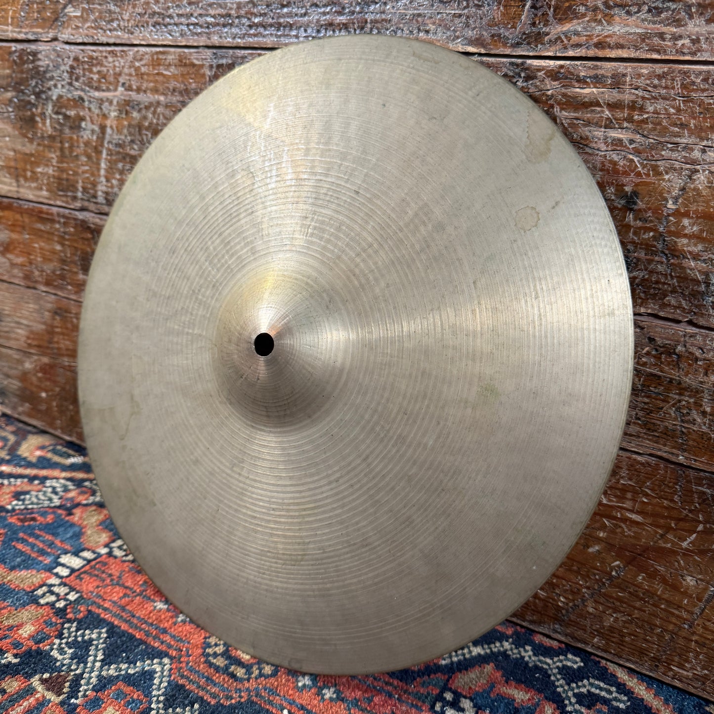 14" Zanchi Vibra 1950s Hi-Hat Cymbal Pair 752g/834g Pre-UFIP Made in Italy *Video Demo*