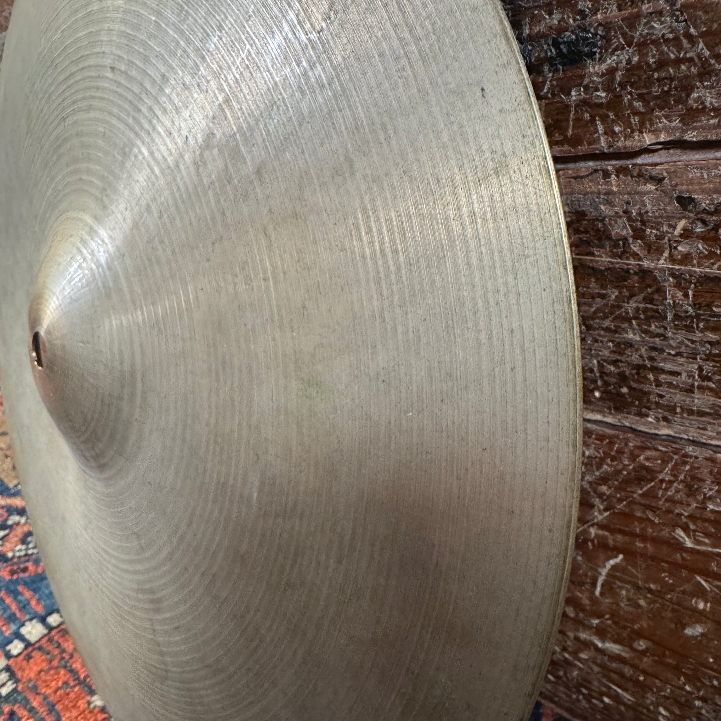 14" Zanchi Vibra 1950s Hi-Hat Cymbal Pair 752g/834g Pre-UFIP Made in Italy *Video Demo*