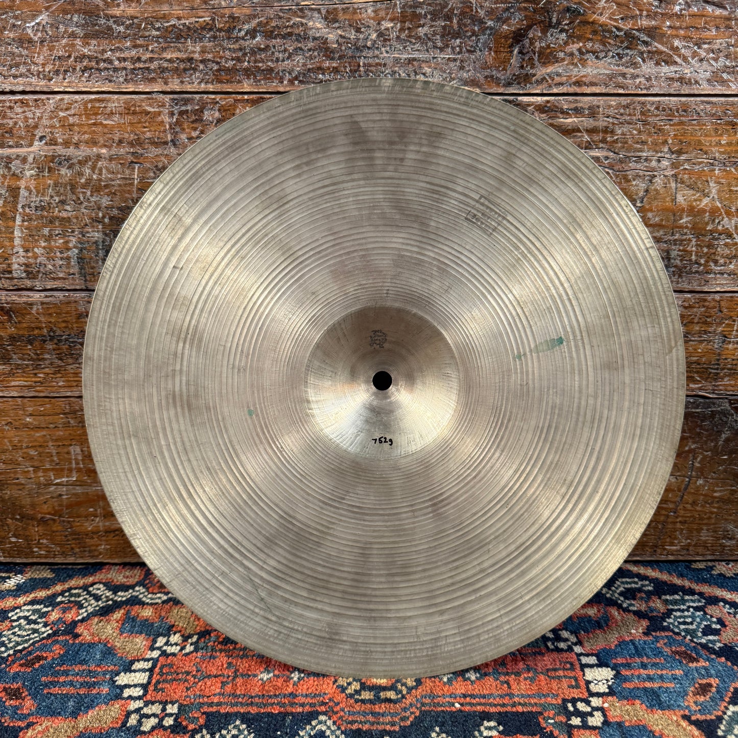 14" Zanchi Vibra 1950s Hi-Hat Cymbal Pair 752g/834g Pre-UFIP Made in Italy *Video Demo*