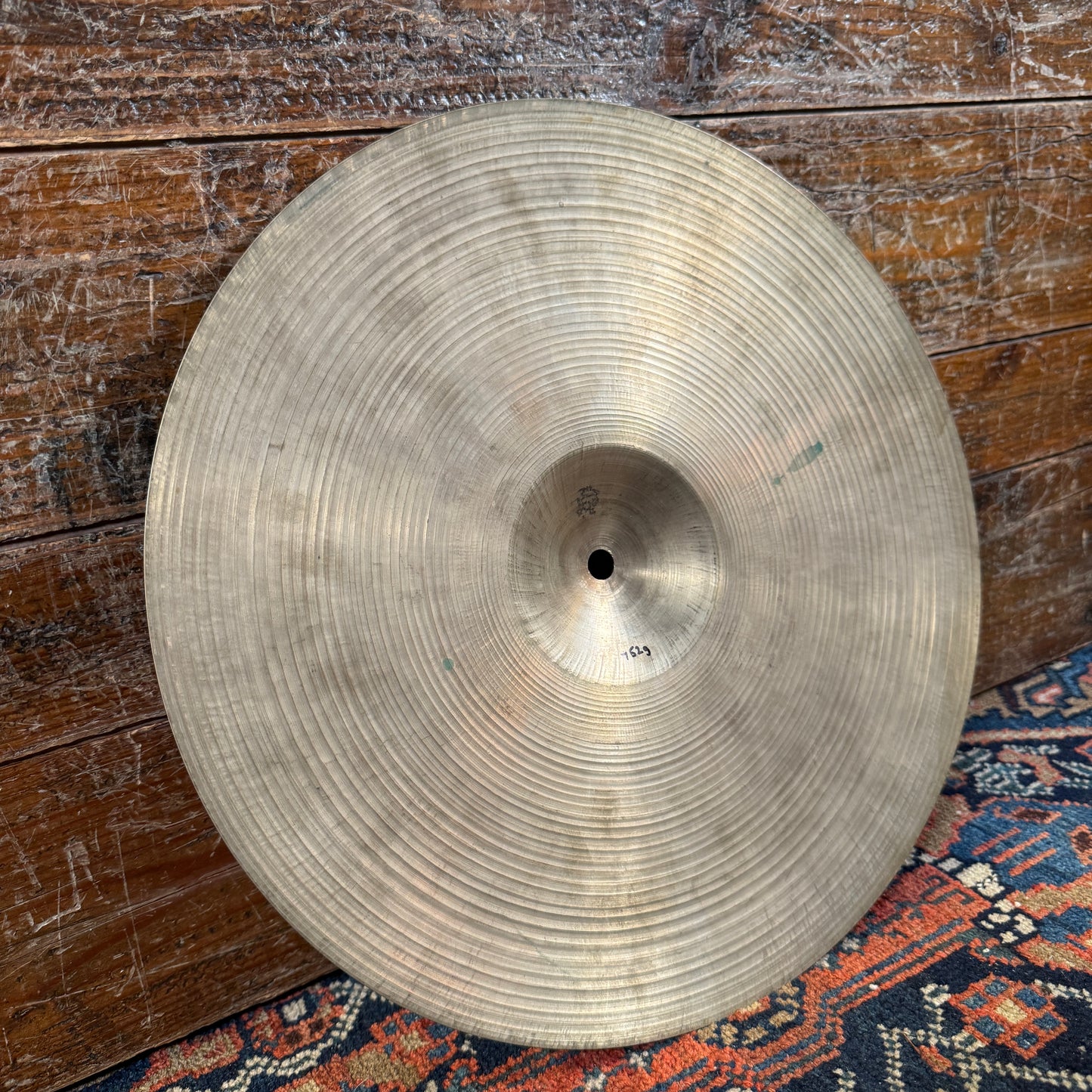 14" Zanchi Vibra 1950s Hi-Hat Cymbal Pair 752g/834g Pre-UFIP Made in Italy *Video Demo*