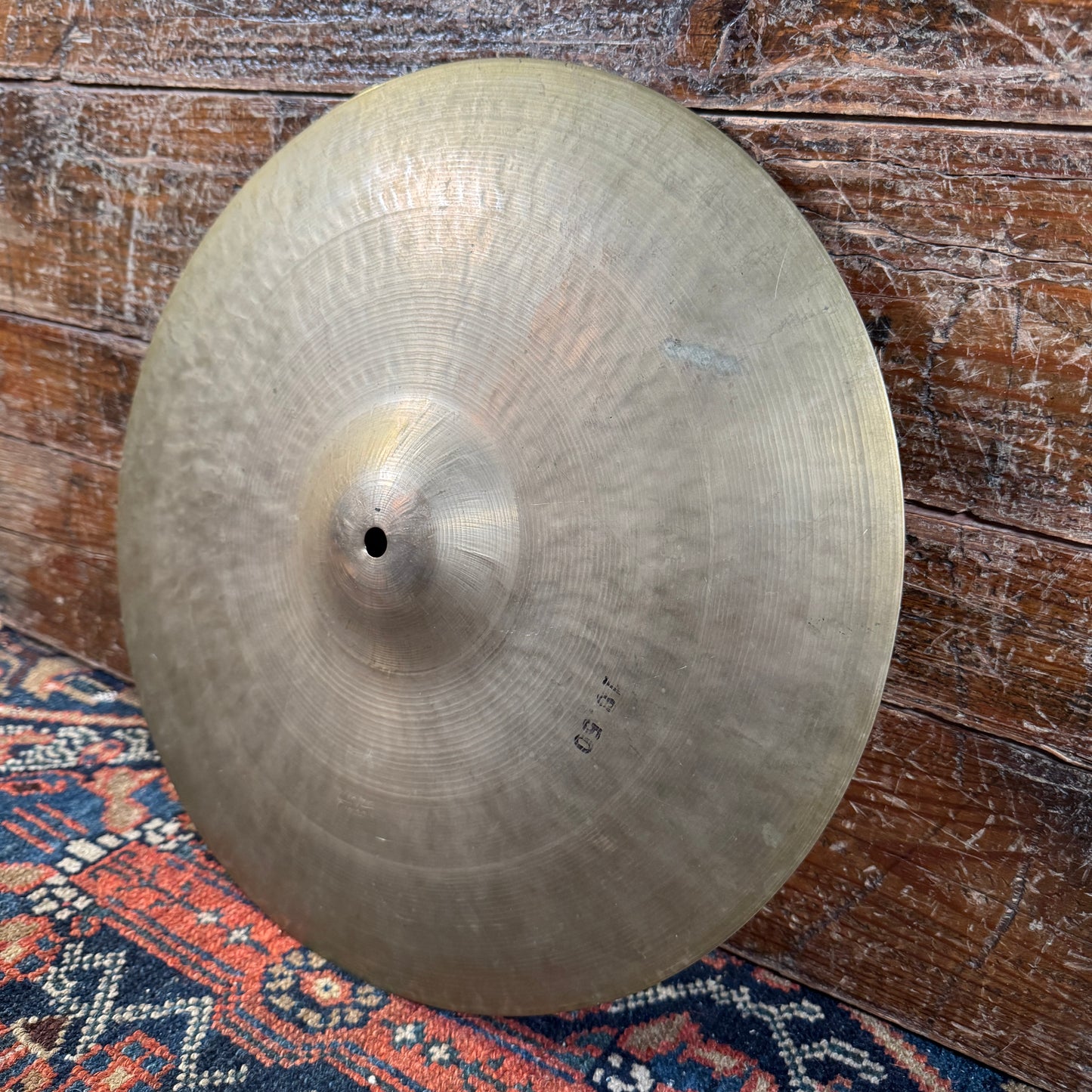 14" Zanchi Vibra 1950s Hi-Hat Cymbal Pair 752g/834g Pre-UFIP Made in Italy *Video Demo*