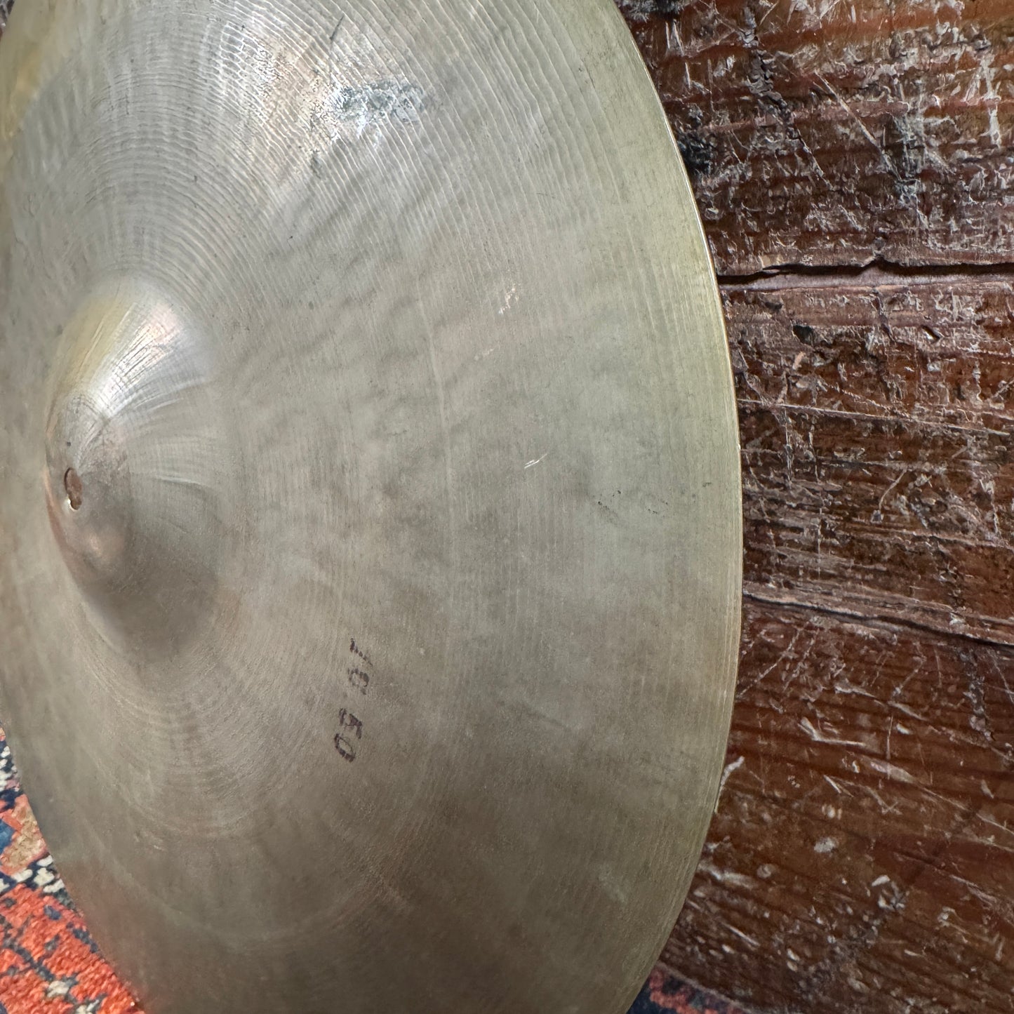 14" Zanchi Vibra 1950s Hi-Hat Cymbal Pair 752g/834g Pre-UFIP Made in Italy *Video Demo*
