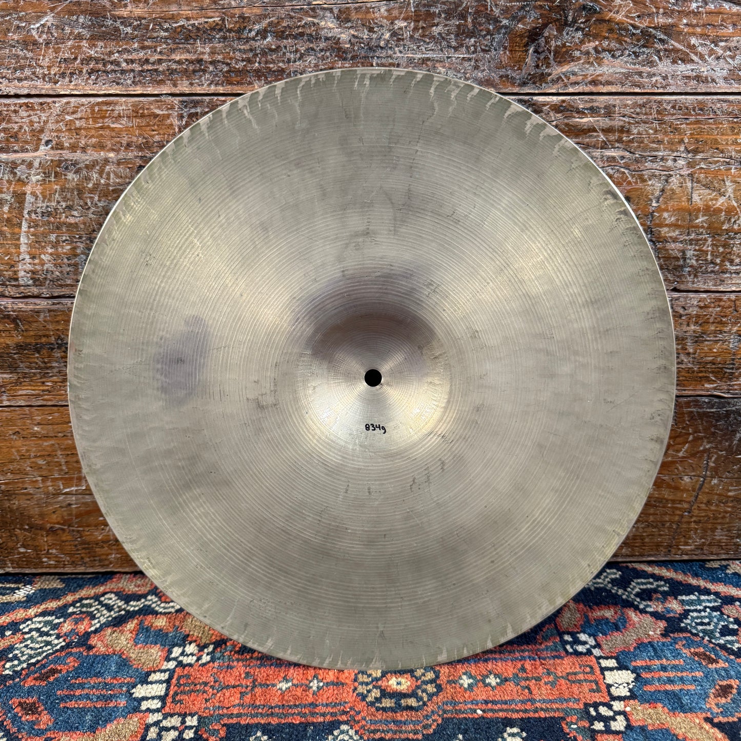 14" Zanchi Vibra 1950s Hi-Hat Cymbal Pair 752g/834g Pre-UFIP Made in Italy *Video Demo*