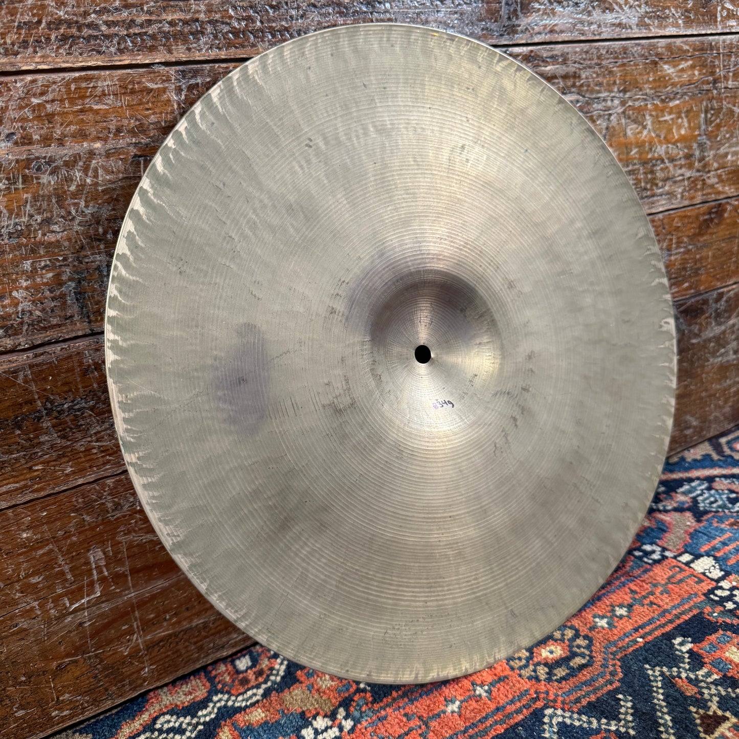 14" Zanchi Vibra 1950s Hi-Hat Cymbal Pair 752g/834g Pre-UFIP Made in Italy *Video Demo*