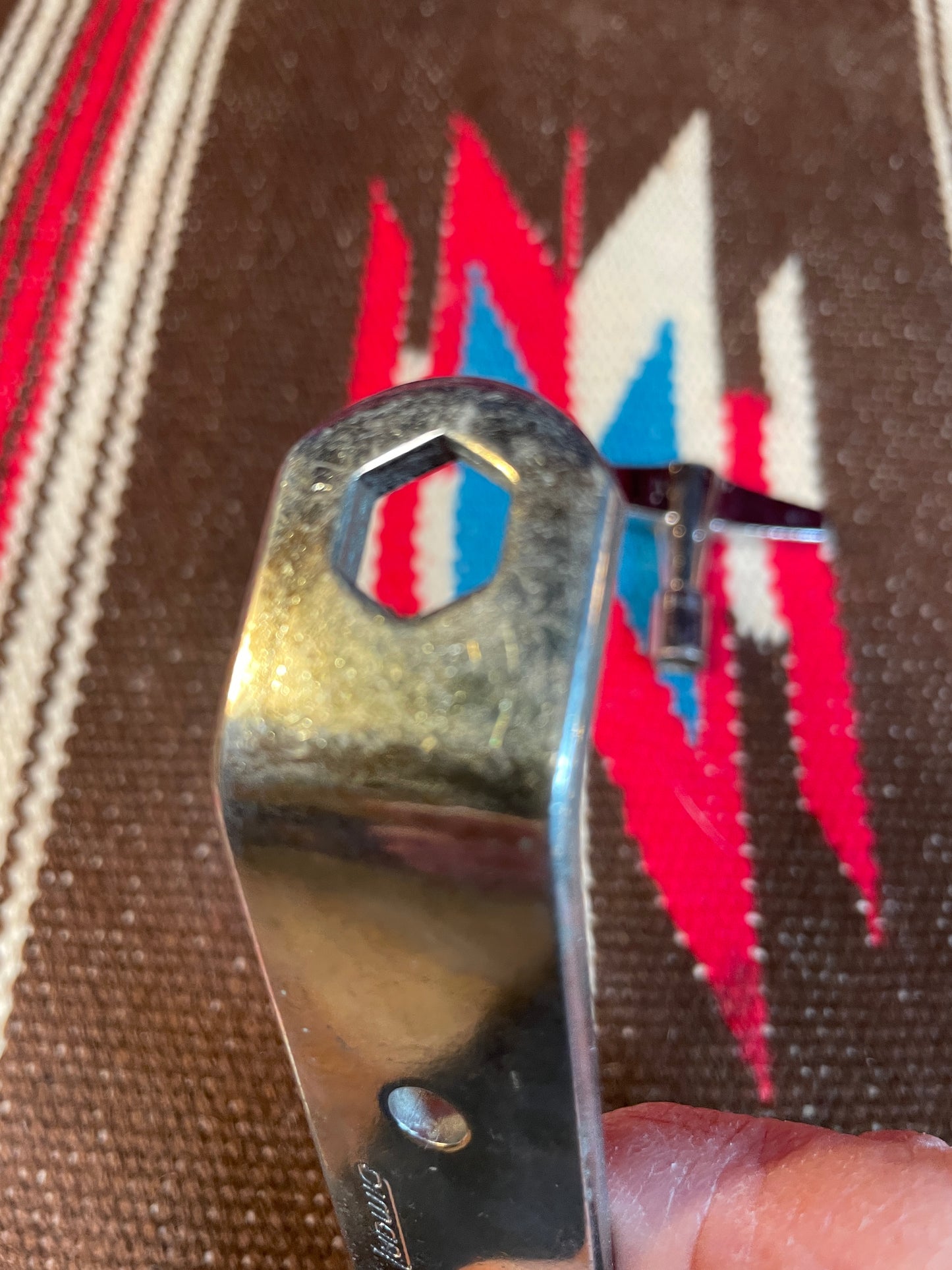 1960s-1970s Ludwig Drum Rail Consolette Wrench Key and Drum Tuning Key