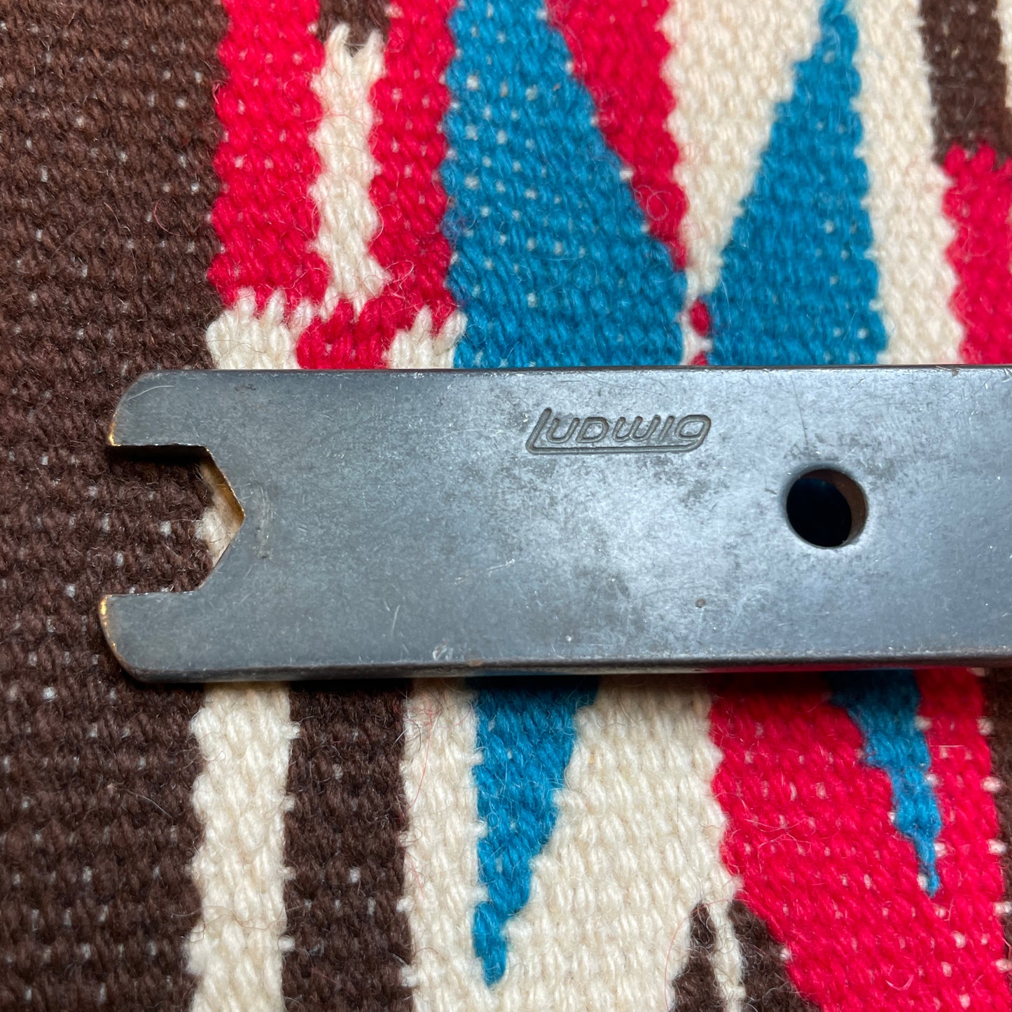 1960s-1970s Ludwig Drum Rail Consolette Wrench Key