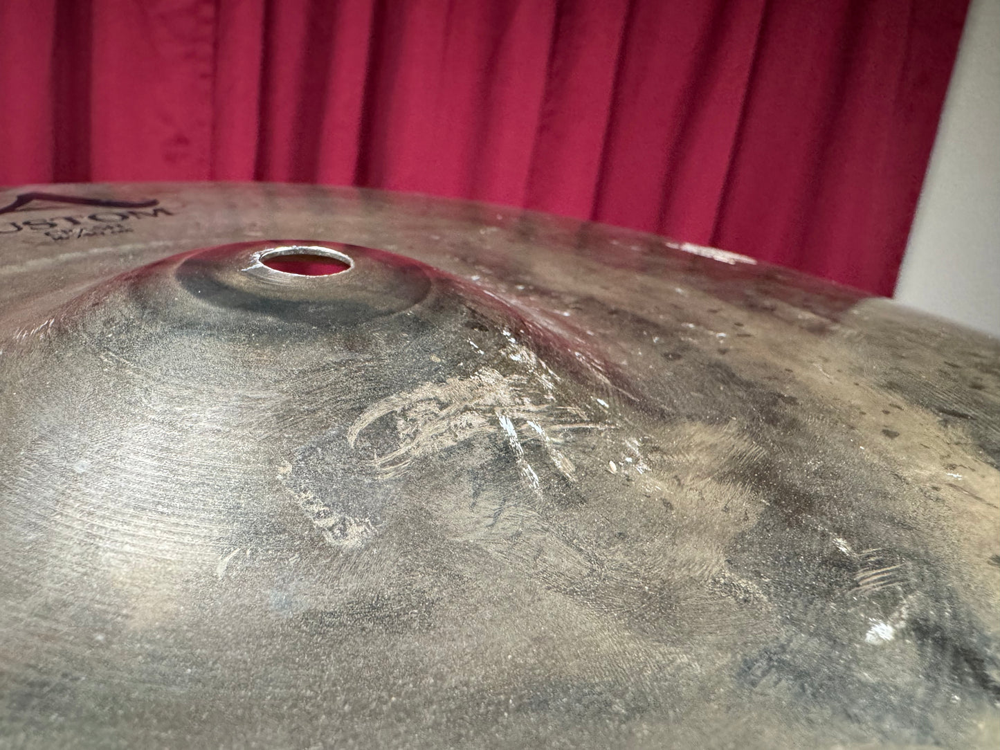 16" Zildjian A Custom Crash Cymbal Brilliant 1100g *Video Demo*