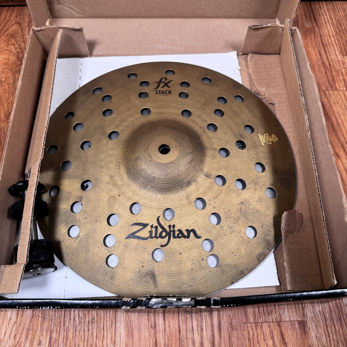 12" Zildjian FXS12 FX Stack Cymbal Pair w/ Cymbolt Mount