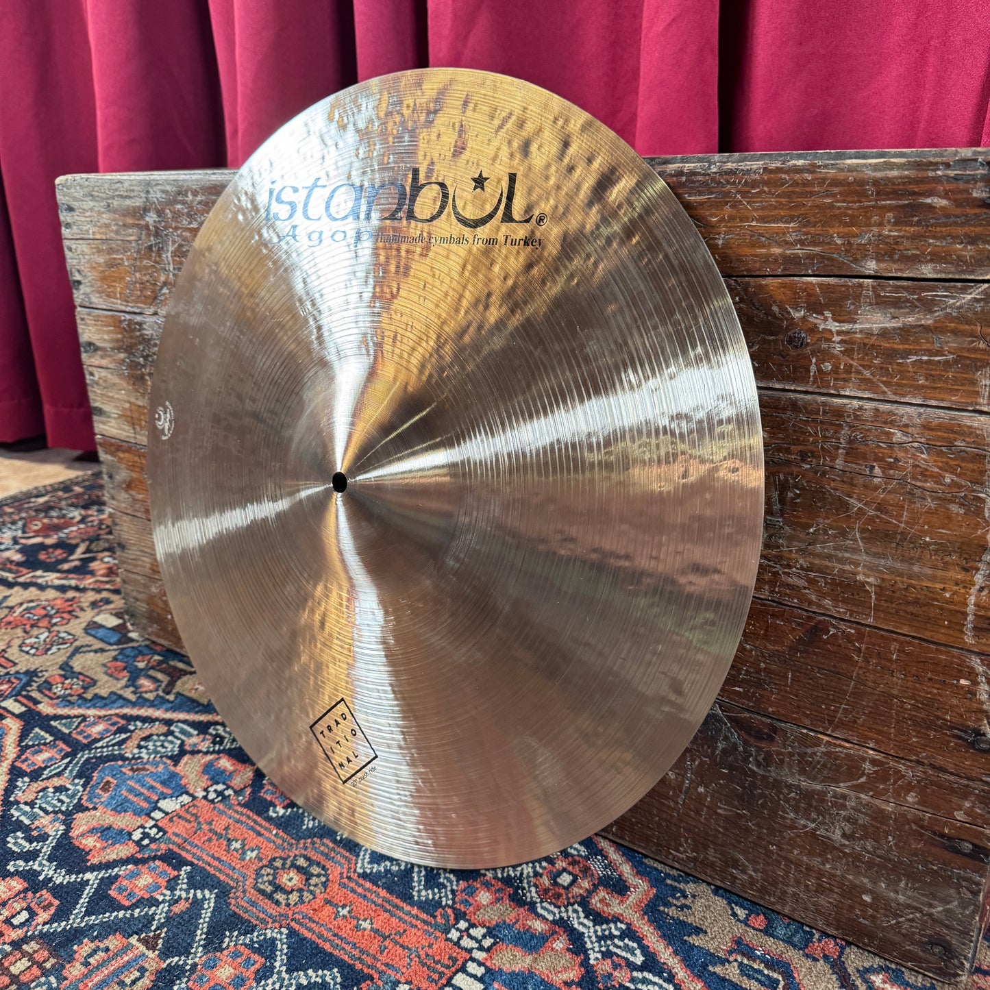 20" Istanbul Agop Traditional Crash Ride Cymbal 1734g *Video Demo*