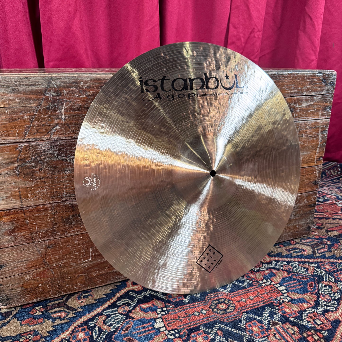 20" Istanbul Agop Traditional Crash Ride Cymbal 1734g *Video Demo*