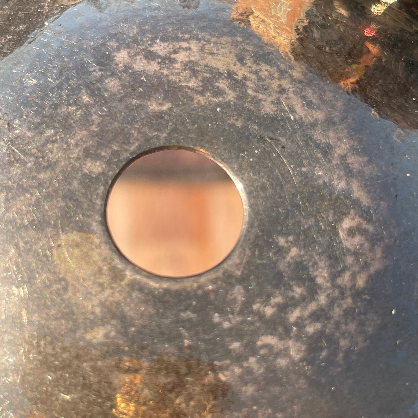 Rare No Longer Made 19" K Zildjian Dark Thin Crash Ride Cymbal w/ Rivets 1486g *Video Demo*