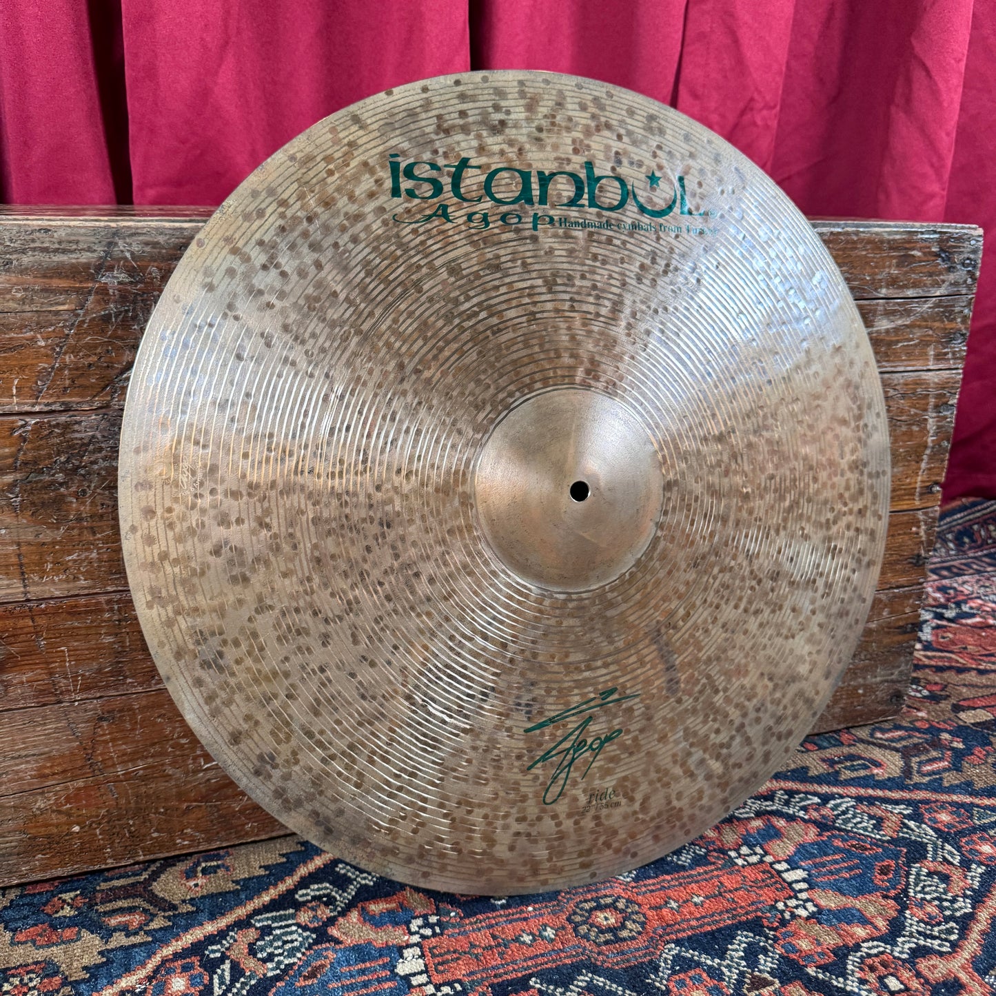 22" Istanbul Agop Signature Ride Cymbal 2118g *Video Demo*