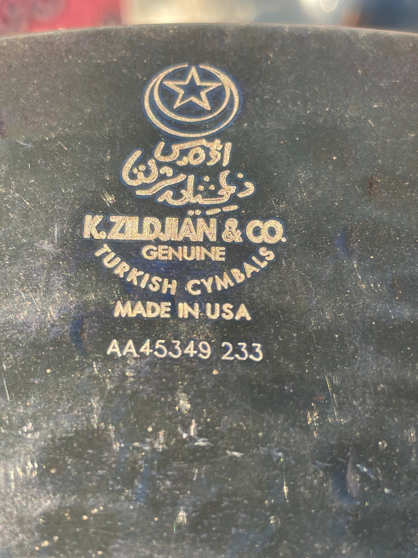 Rare No Longer Made 14" Zildjian K Dark Thin Hi-Hat Cymbal Pair 846g/970g *Video Demo*