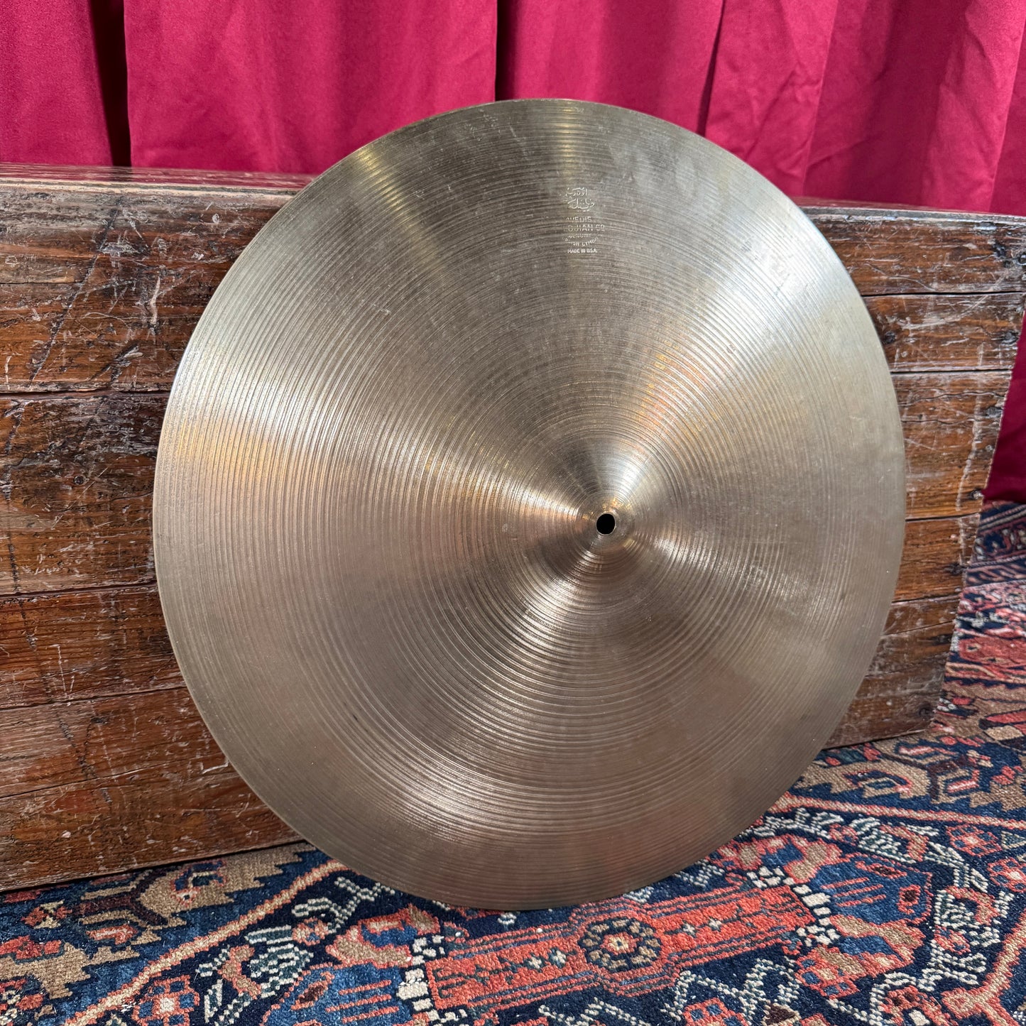 20" Zildjian A 1960s Mini Cup Ride Cymbal 2566g *Video Demo*