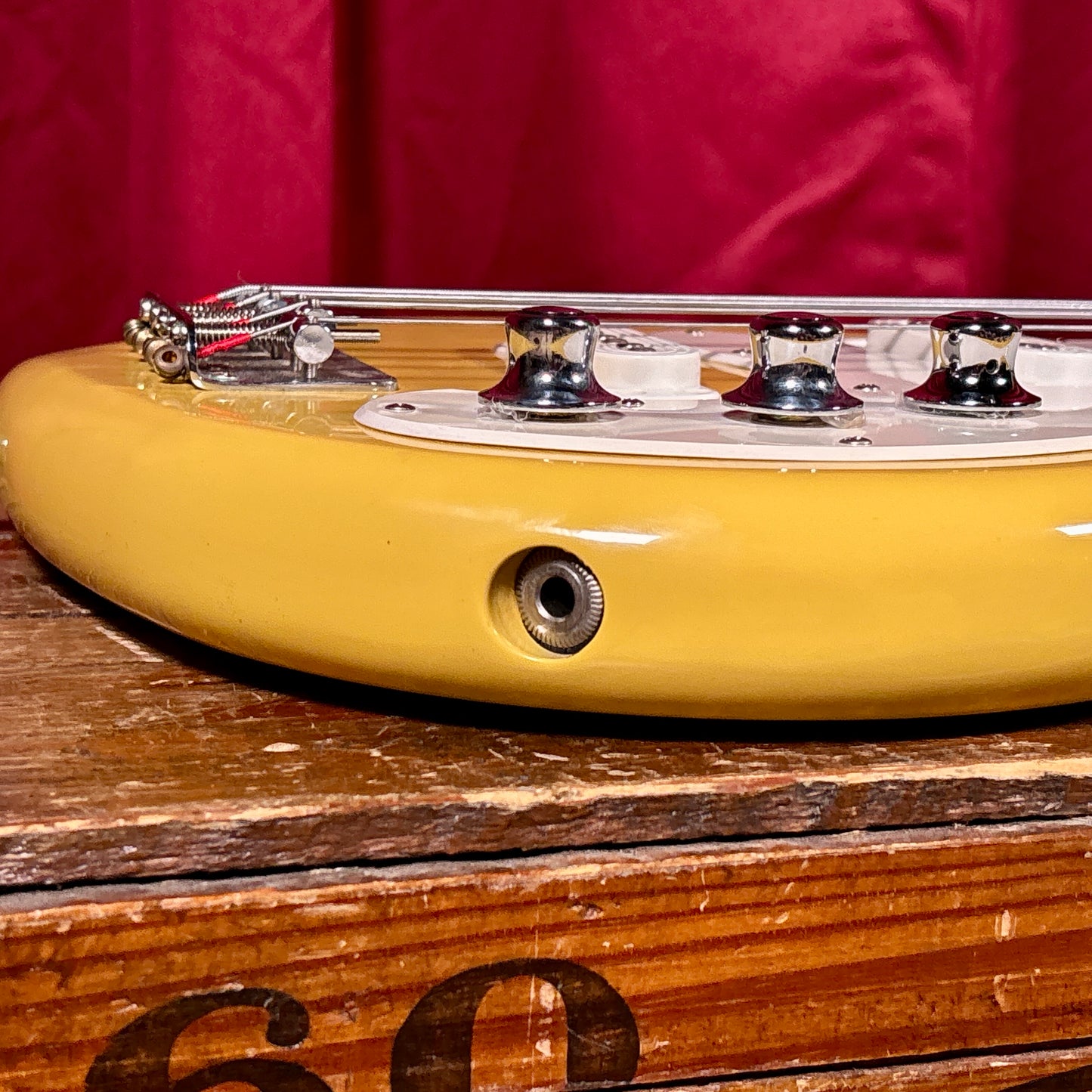 Yamaha SBV-500 Flying Samurai Bass Guitar Yellow