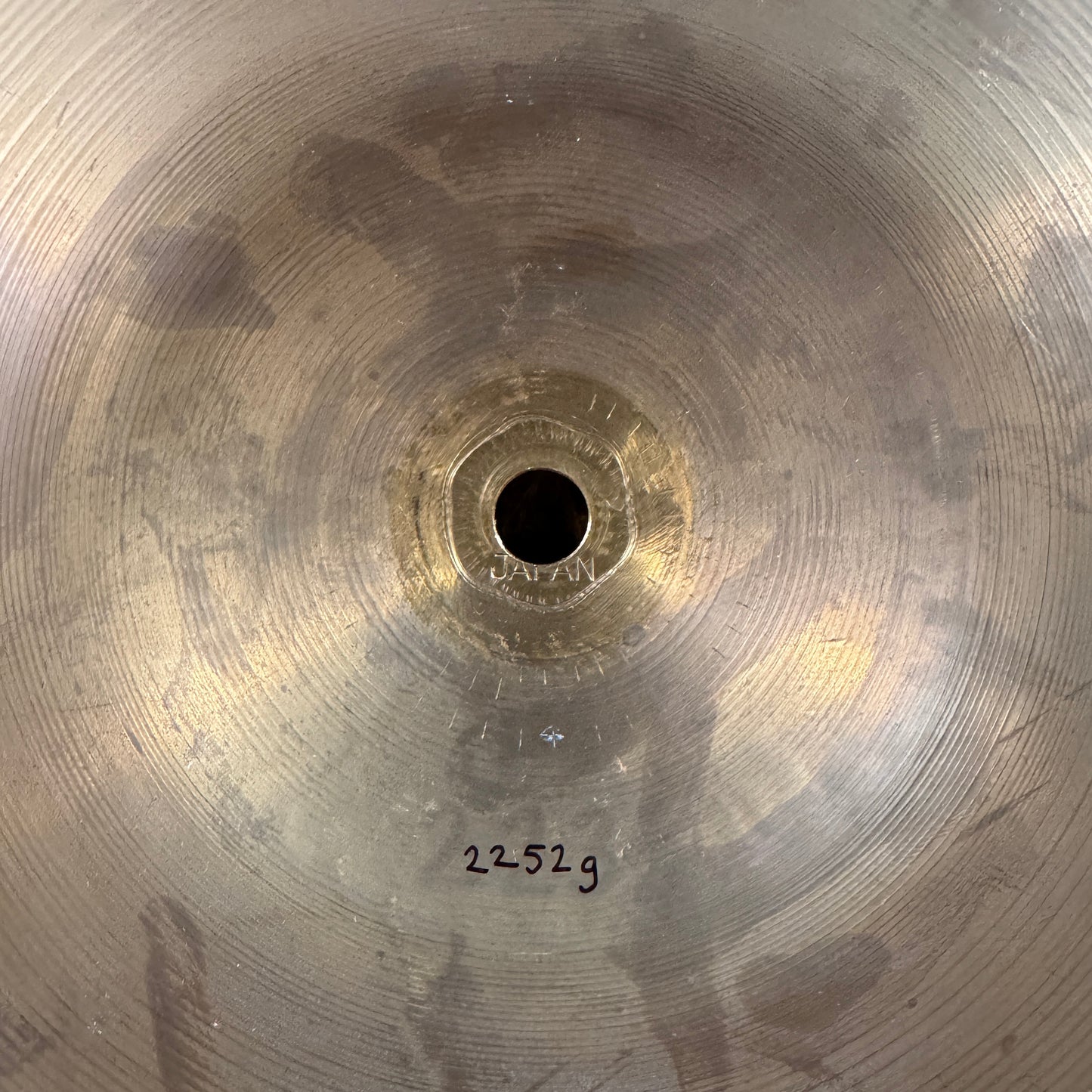 22" Made in Japan 1960s K Ride Cymbal 2252g MIJ *Video Demo*