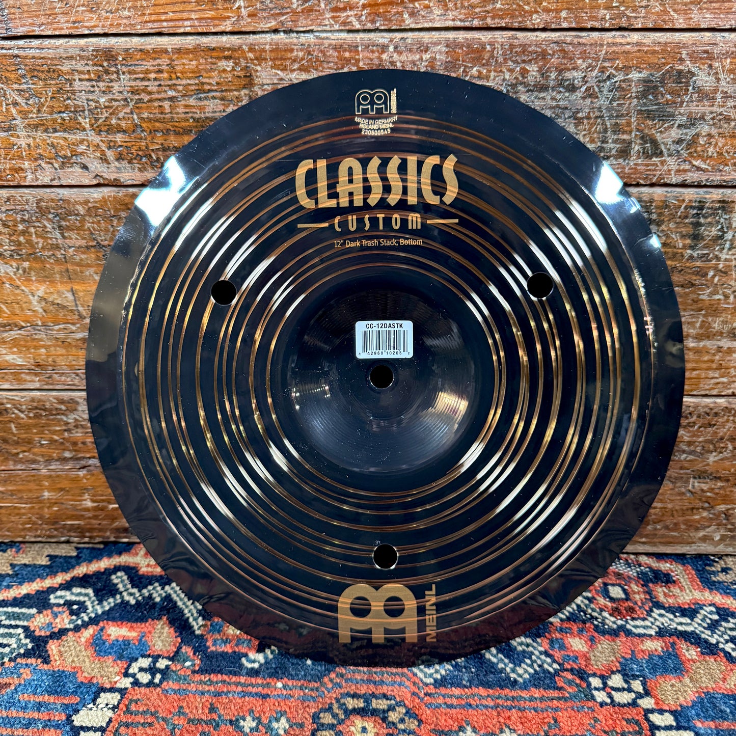 12" Meinl Classics Custom Dark Trash Stack Cymbal Pair *Video Demo*