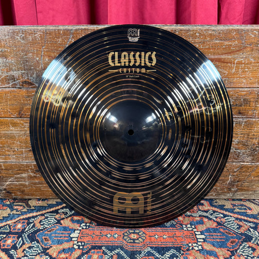 18" Meinl Classics Custom Dark Crash Cymbal *Video Demo*