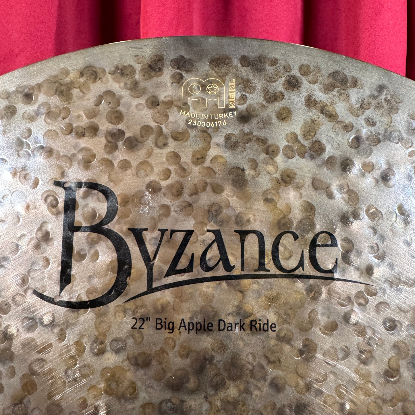 22" Meinl Byzance Dark Big Apple Dark Ride Cymbal 2294g *Video Demo*