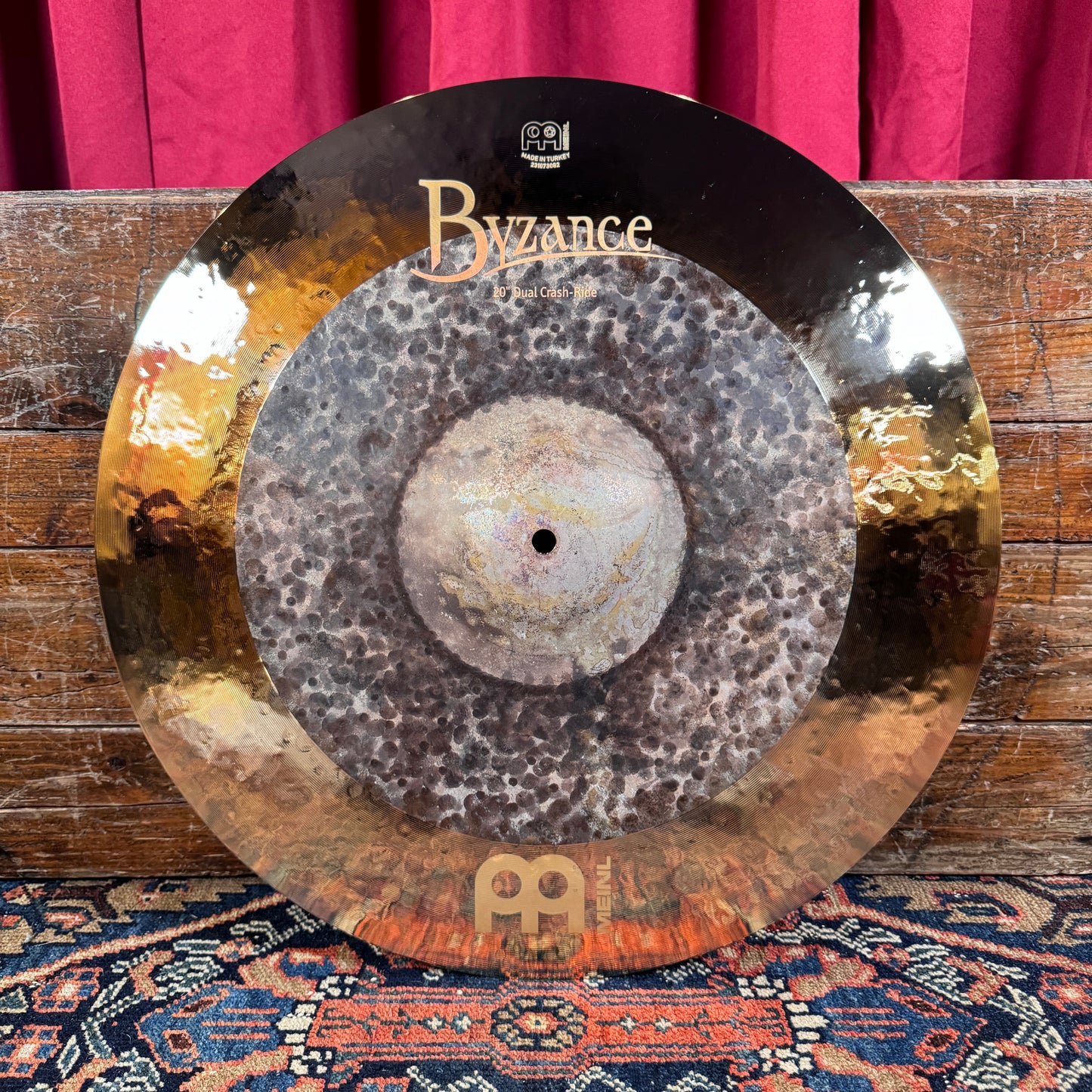 20" Meinl Byzance Dual Crash-Ride Cymbal 1798g *Video Demo*